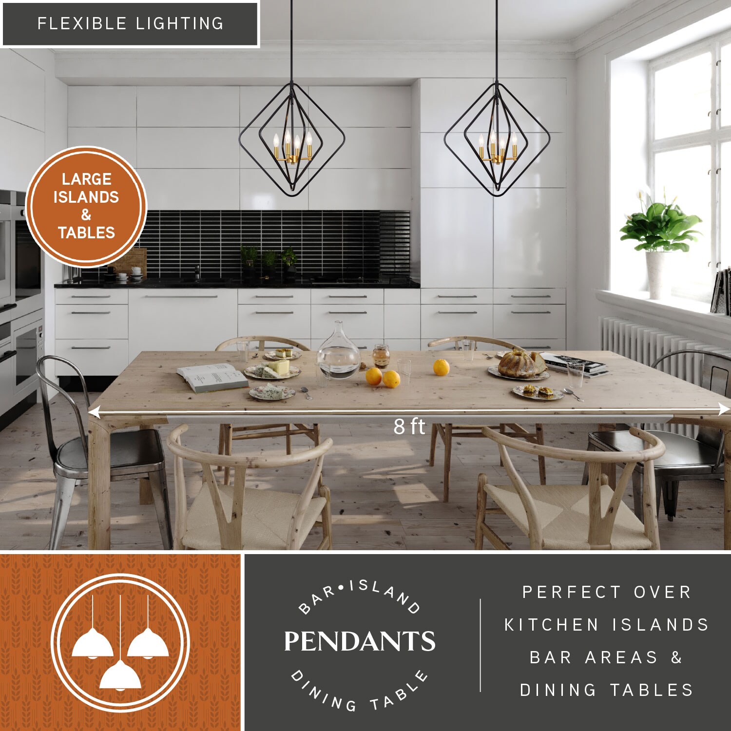 Cascadia P0389 Pendant-Lights - View #2