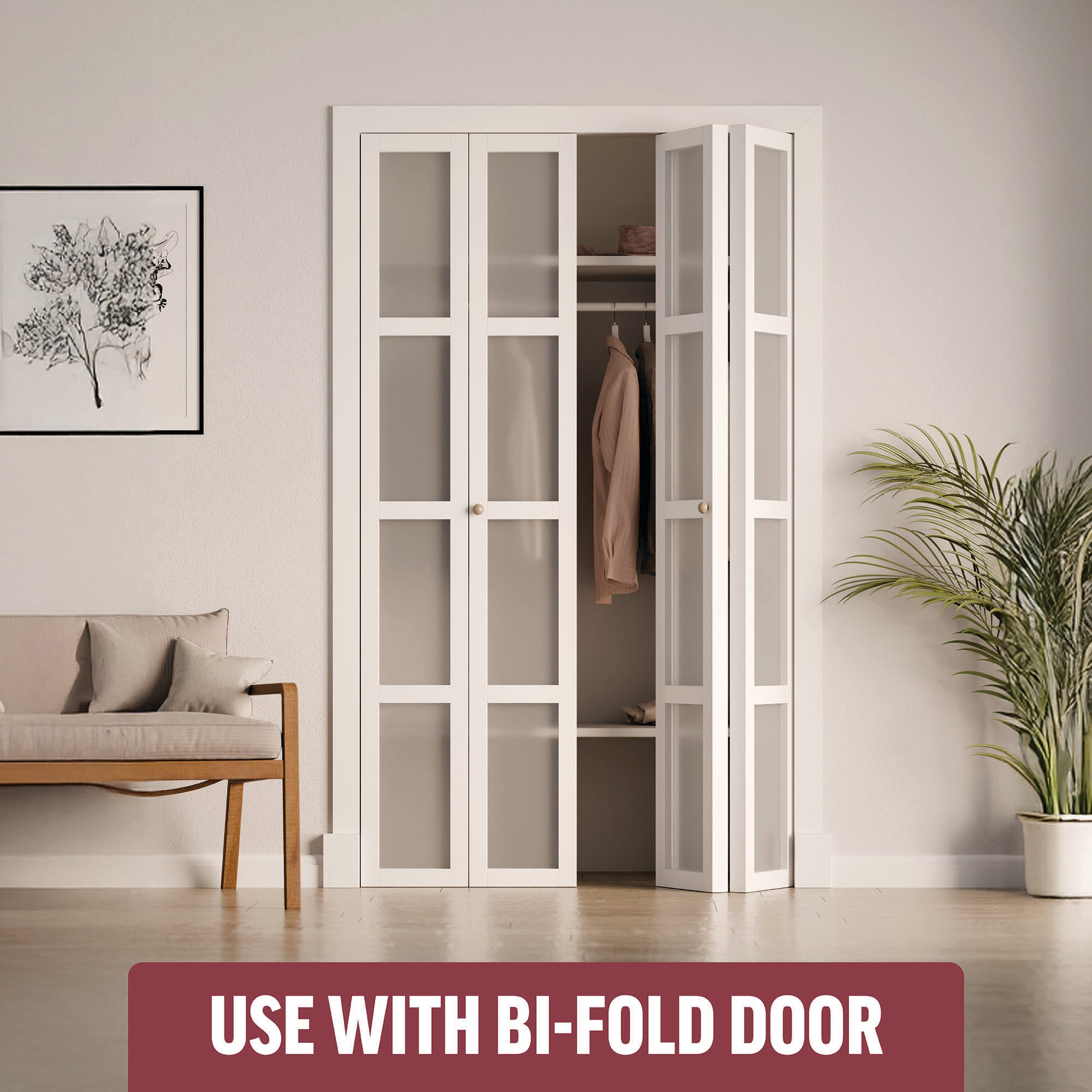 M-D 45111 Bifold-Closet-Door-Track-And-Kits - View #5