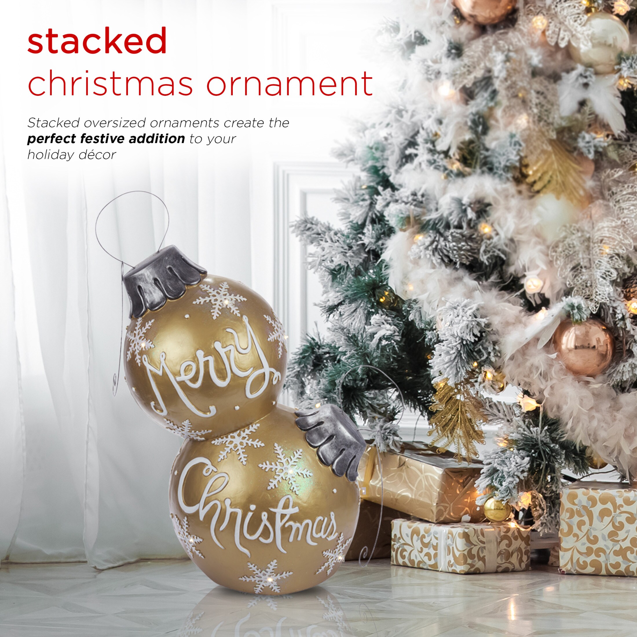 Alpine Corporation ZTY139M Outdoor-Christmas-Decor - View #3