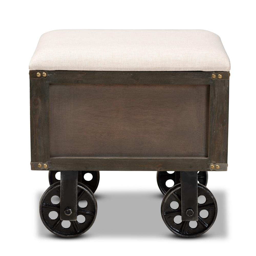 Baxton Studio 162-10515-LW Indoor-Ottomans - View #4
