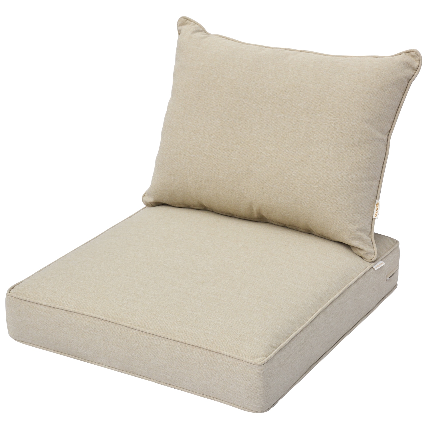 Small 23 x 24 x 6 Deep Seat Cushion Pillow Insert Foam Back Polyester  Fill