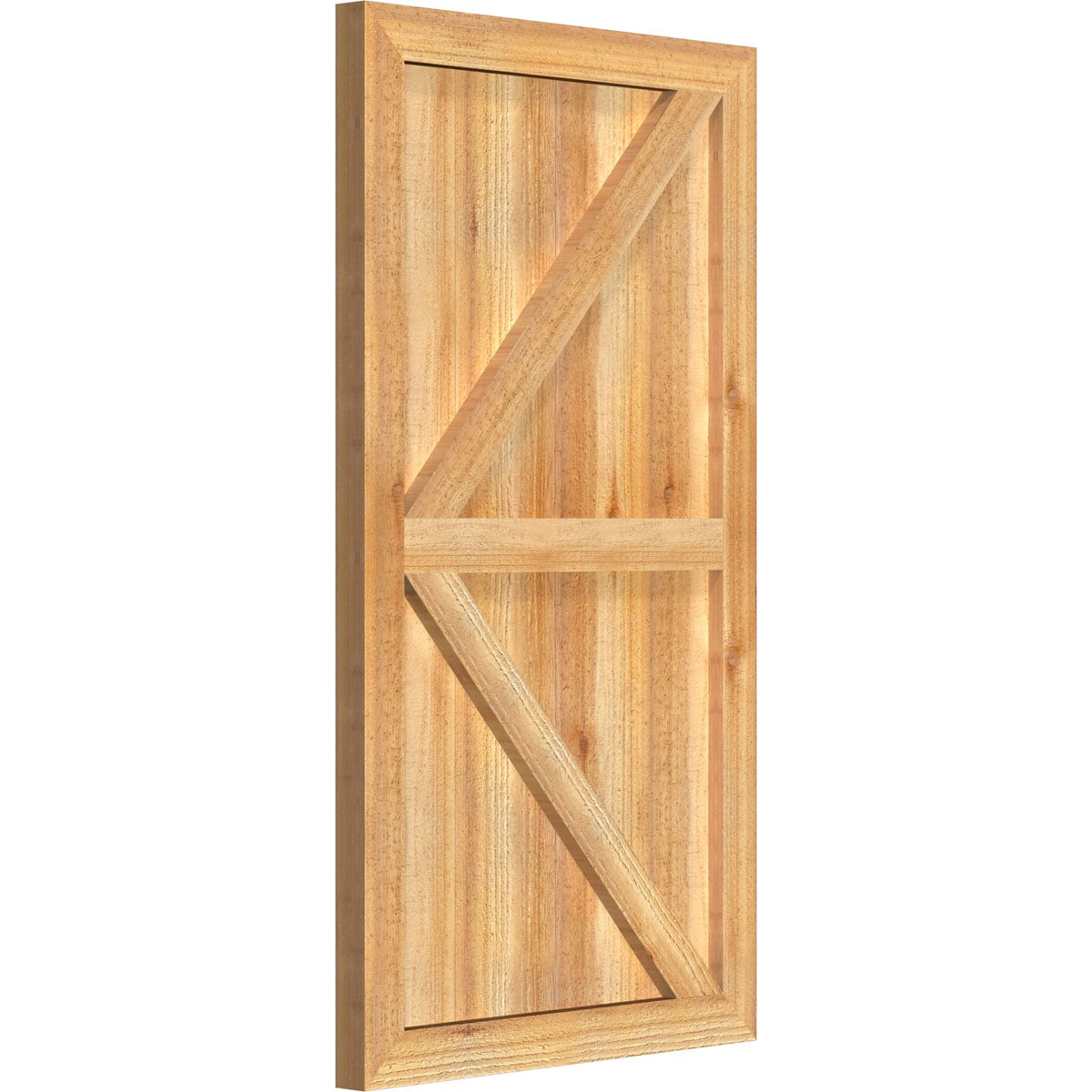 Ekena Millwork RBF06Z21X039RWR Exterior-Shutters - View #2