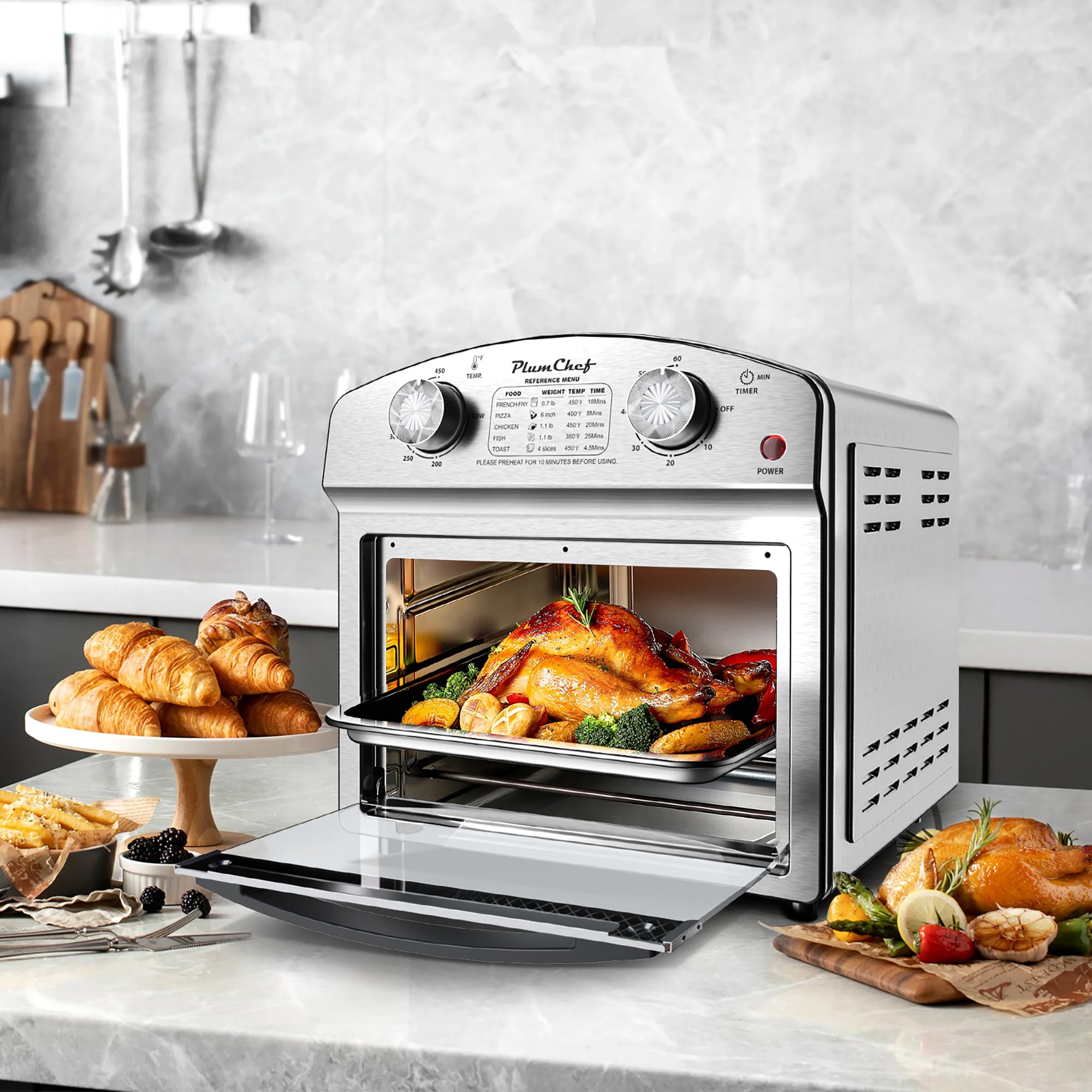 Elite Gourmet CLF-P292361 Countertop-Toaster-Ovens - View #6