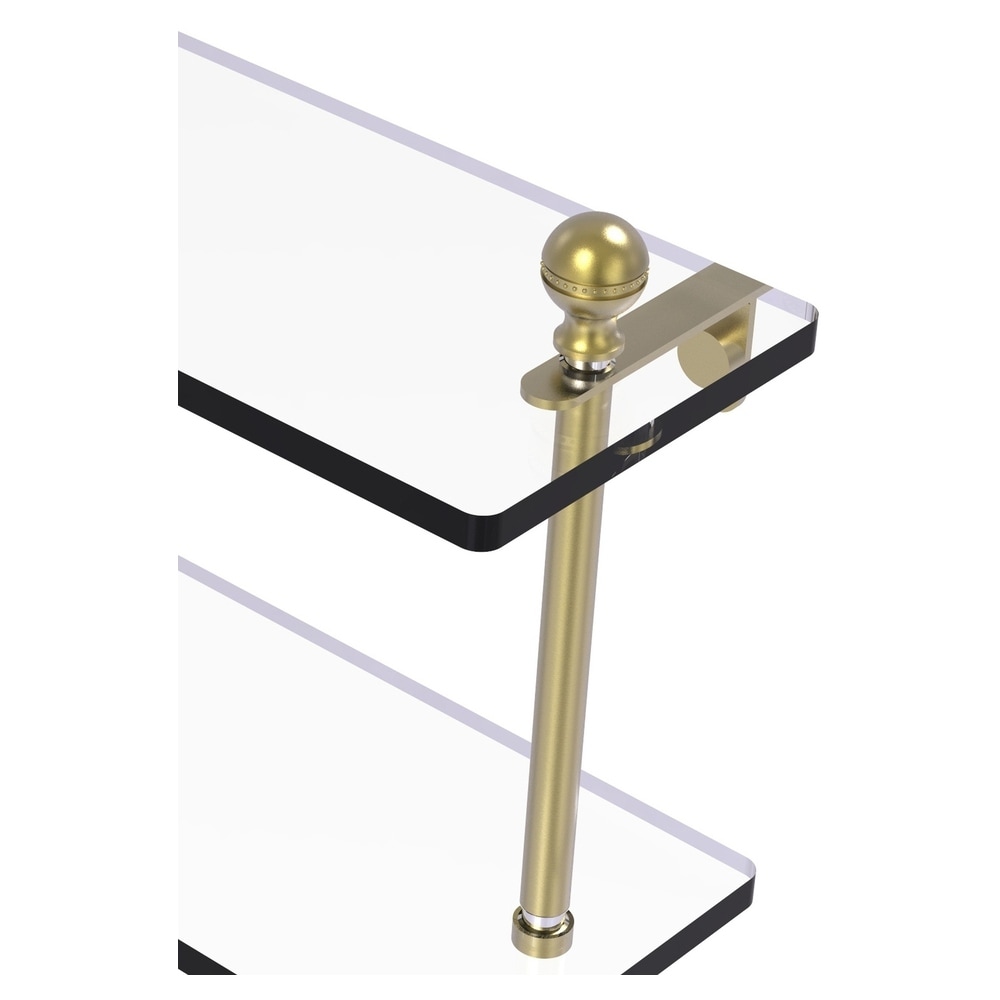 Allied Brass MA-2/16-SBR Bathroom-Shelves - View #2