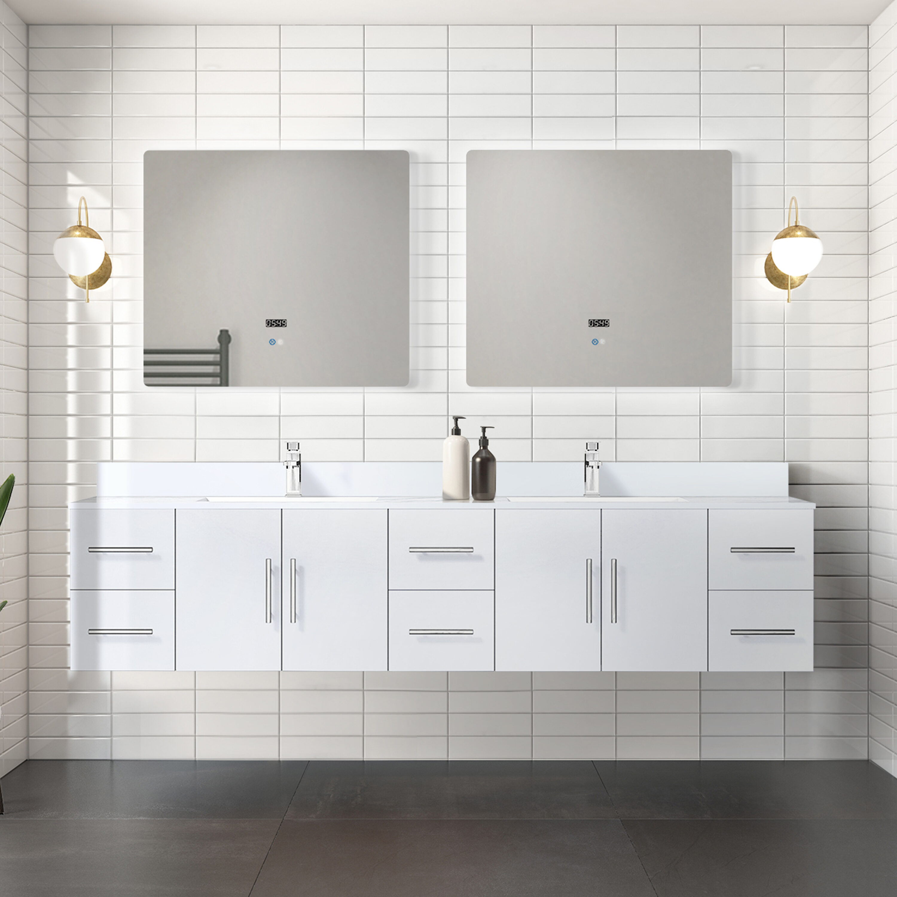 Lexora LVG84DM300 Bath-Vanity-Combo - View #9