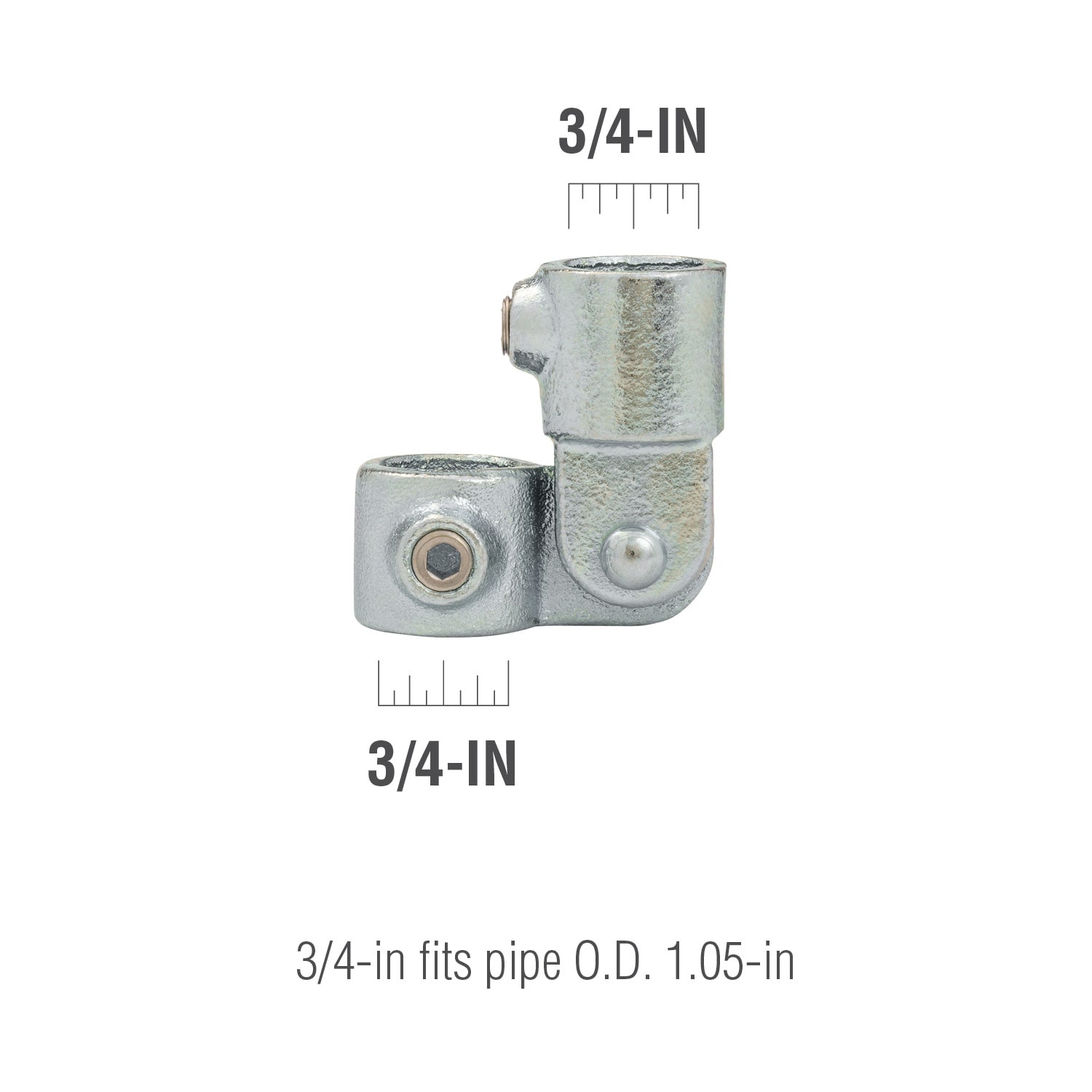 SteelTek 677-304HC Structural-Pipe-Fittings - View #4