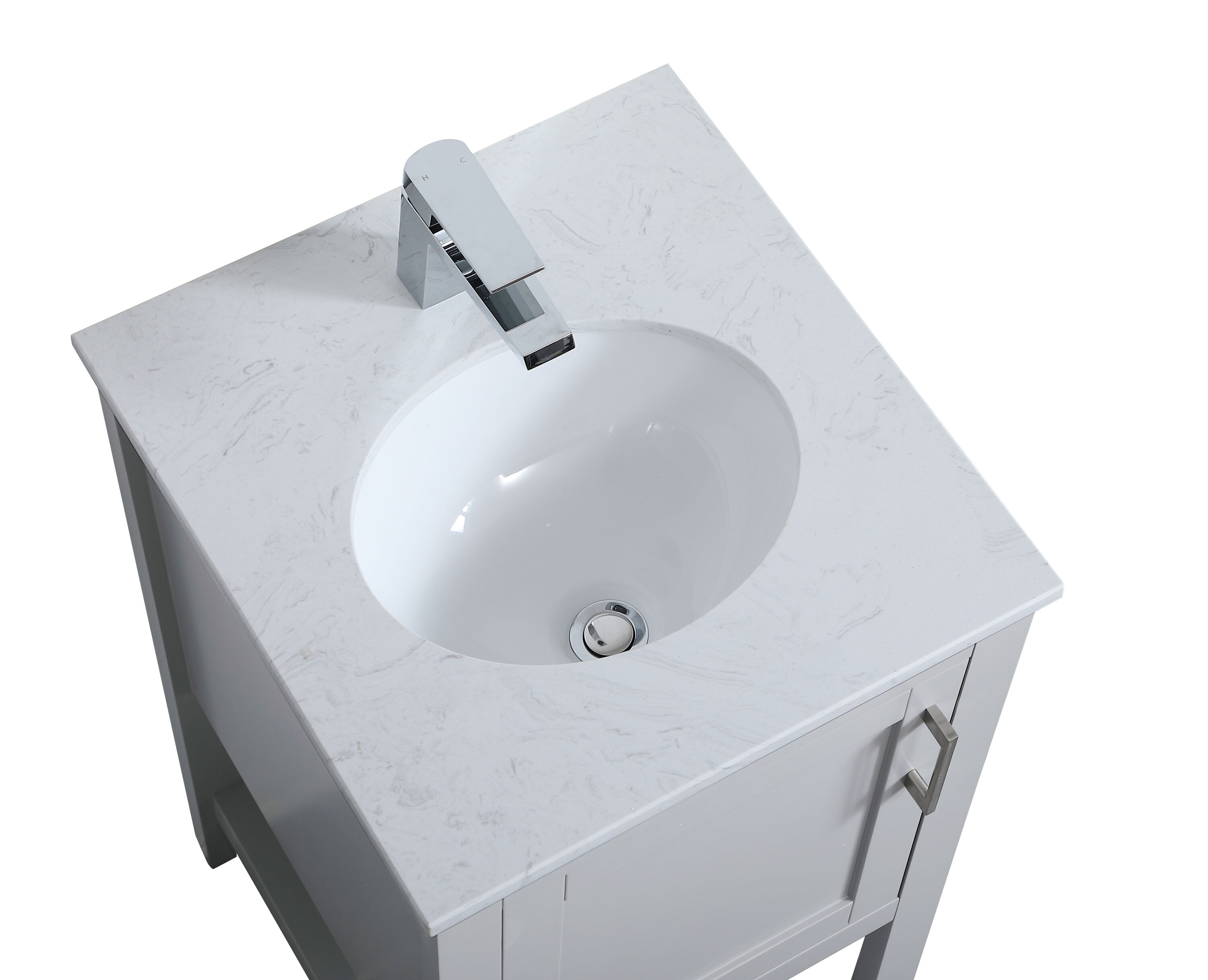 Elegant Decor HF48054GR Bath-Vanity-Combo - View #6