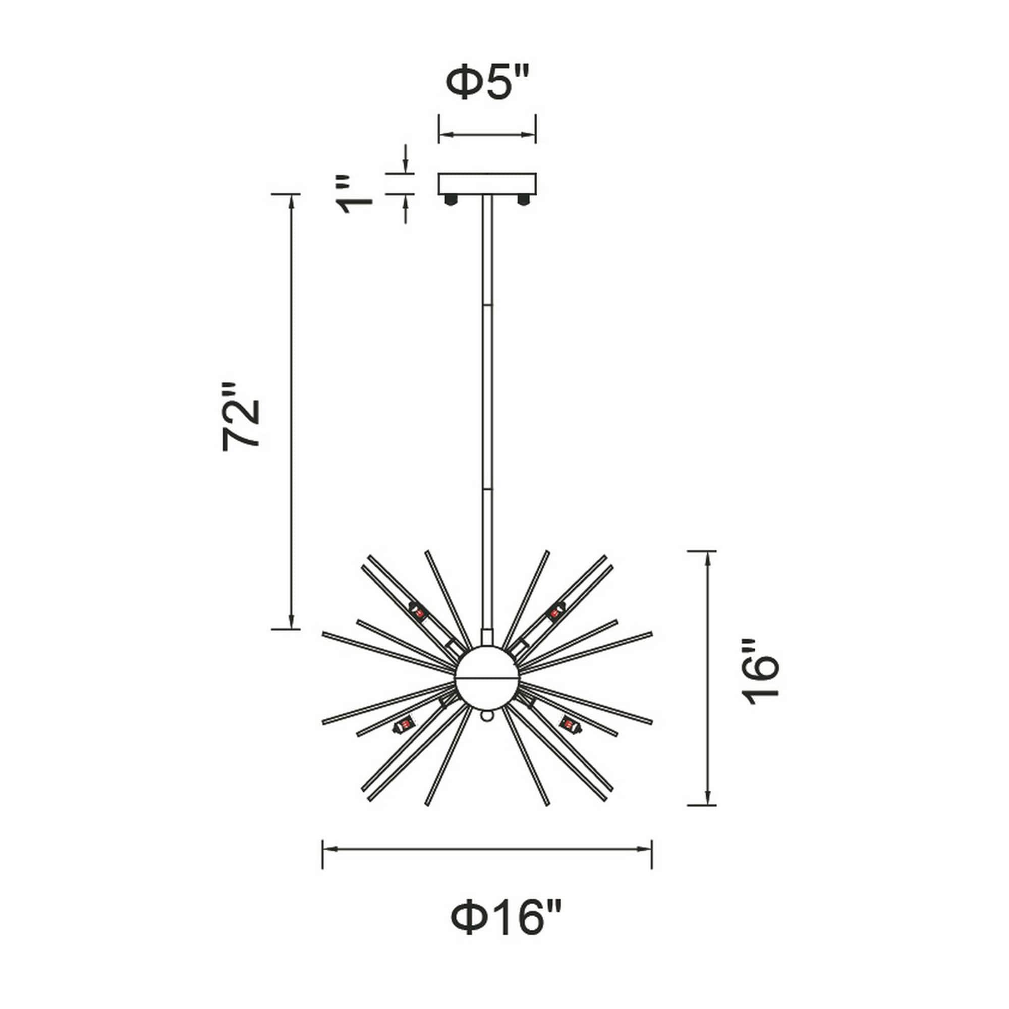 CWI Lighting 1034P16-6-101 b090015 - View #8