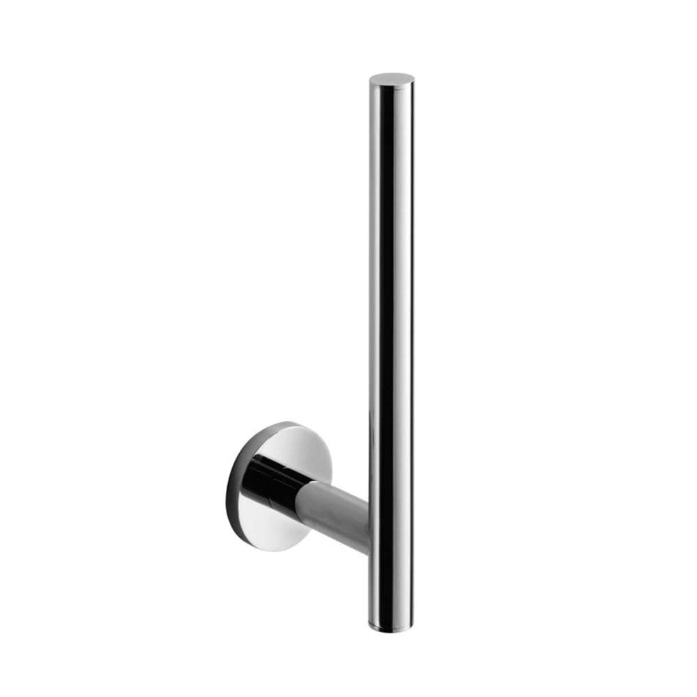 WS Bath Collections NAPIE 53065.29 Napie Polished Chrome Wall Mount Single Post Toilet Paper Holder