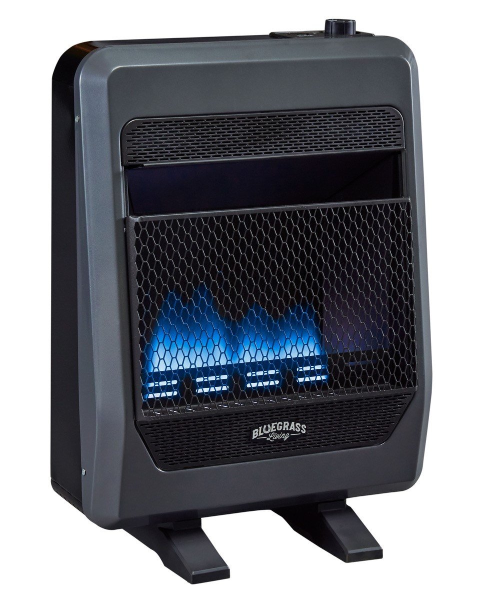 Voorstel Spectaculair vloeiend Bluegrass Living 20000-BTU Wall or Floor-Mount Indoor Natural Gas Vent-Free  Convection Heater in the Gas Space Heaters department at Lowes.com
