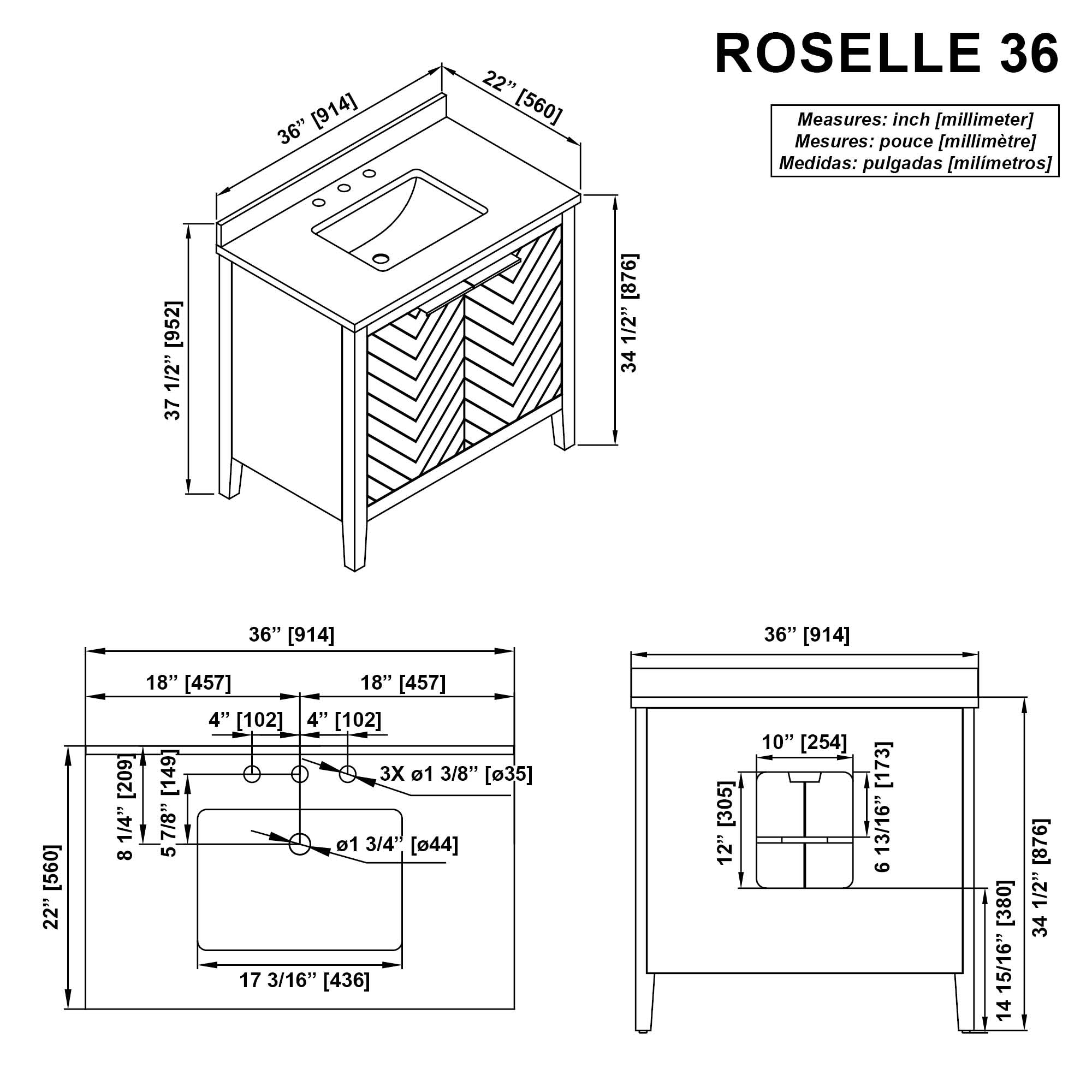 OVE Decors 15VVA-NELL36-007 Bath-Vanity-Combo - View #17