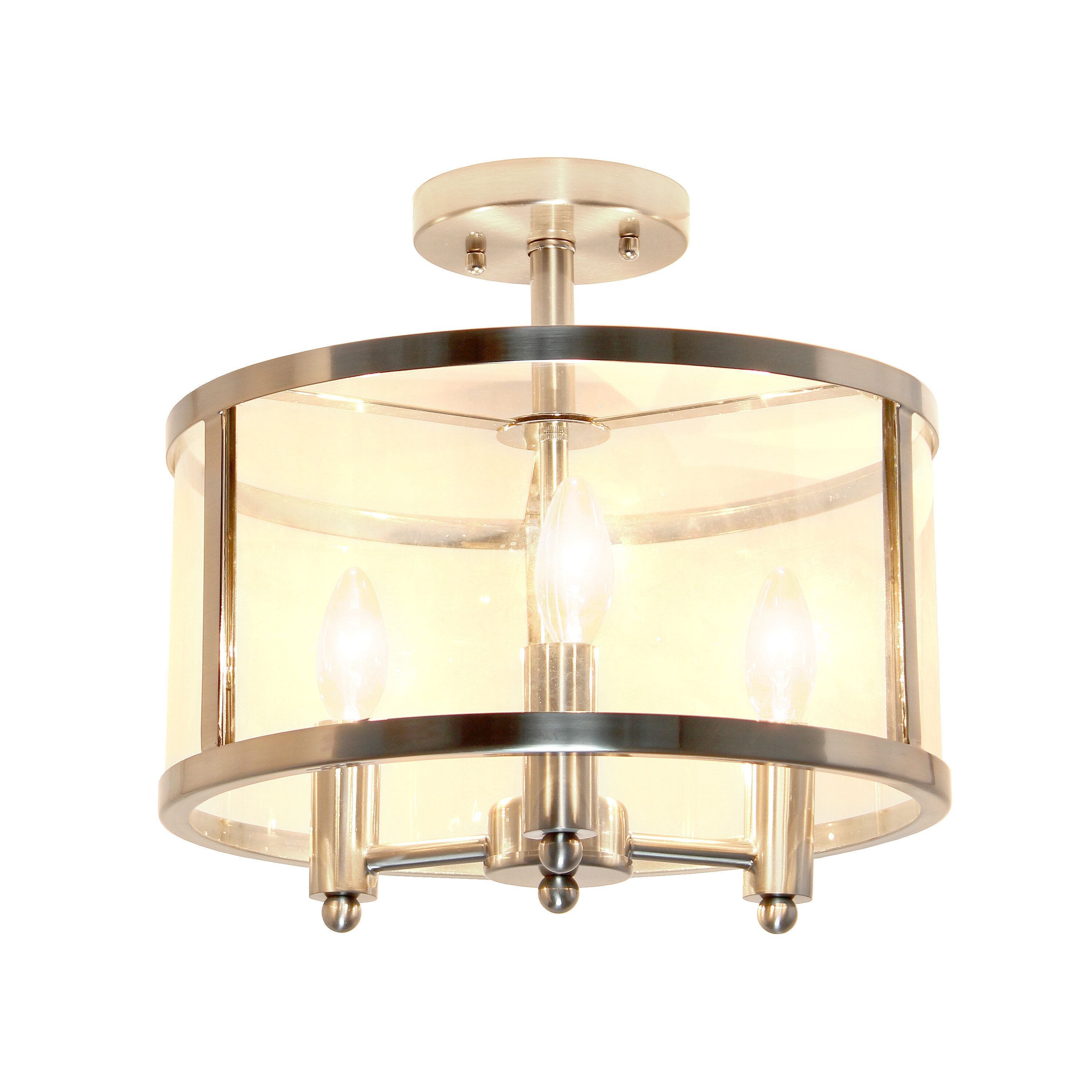 Lalia Home LHM-1000-BN flushmounts - View #2