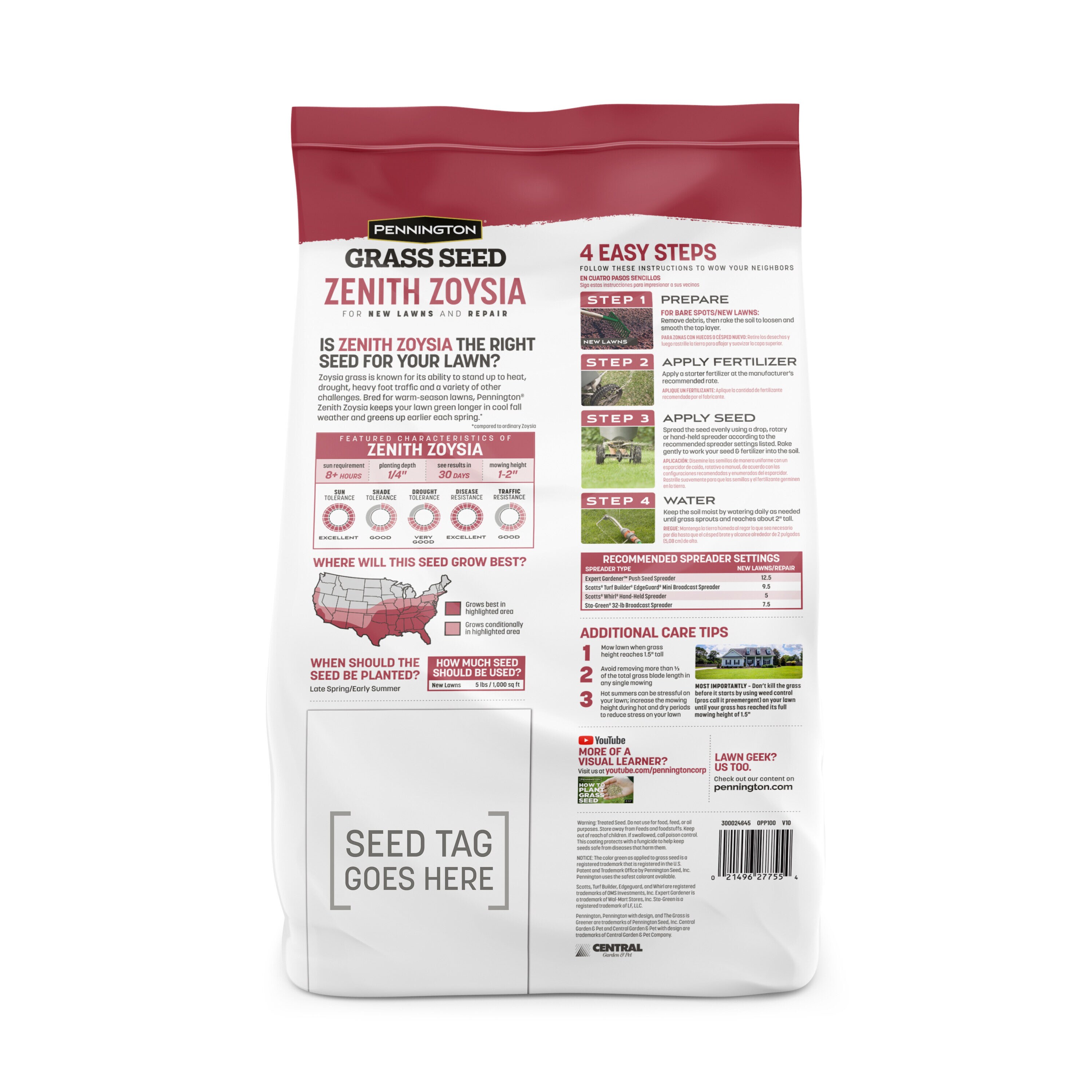 Pennington 00021496277554 Grass-Seed - View #2