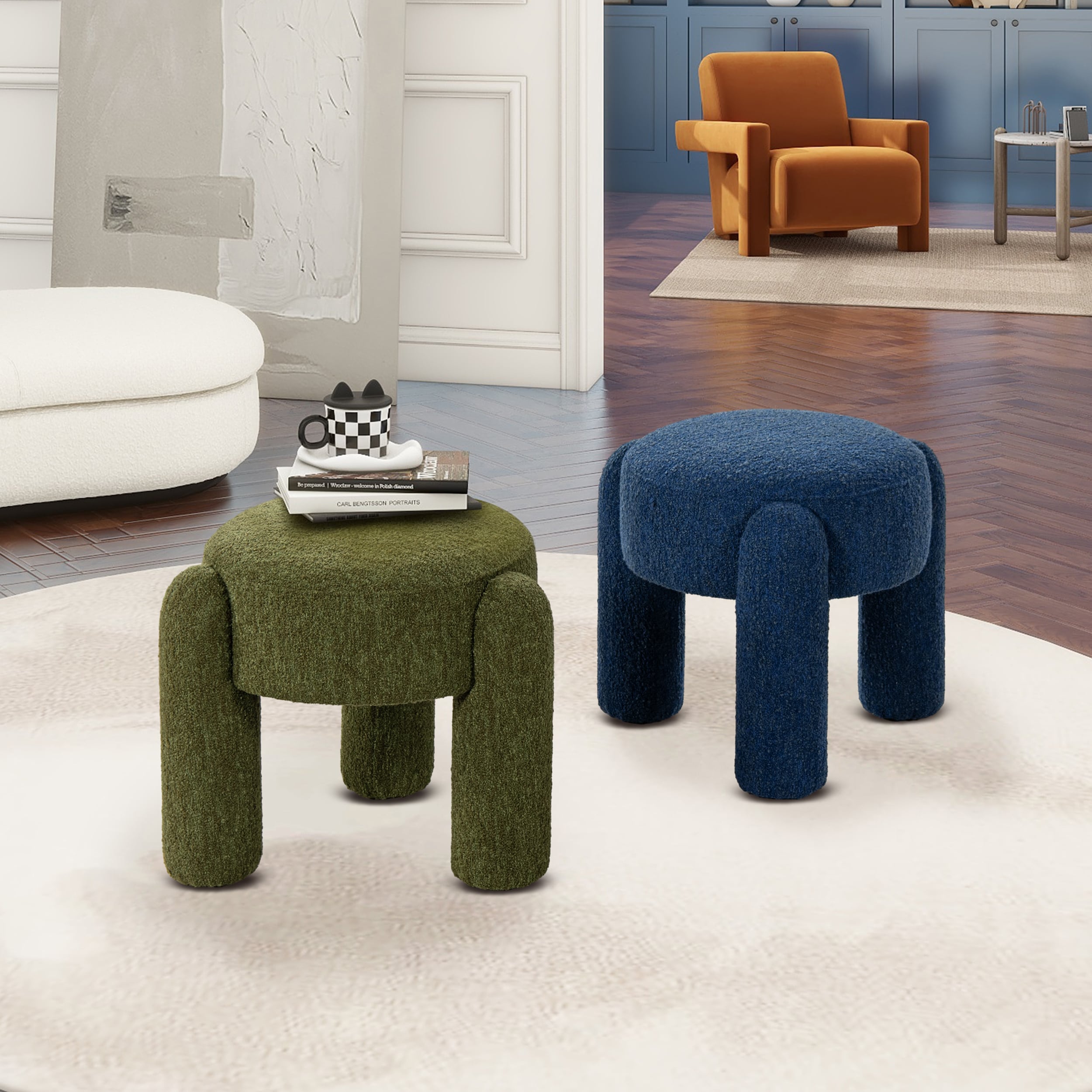 Jennifer Taylor Home LMBG-84570 Indoor-Ottomans - View #3