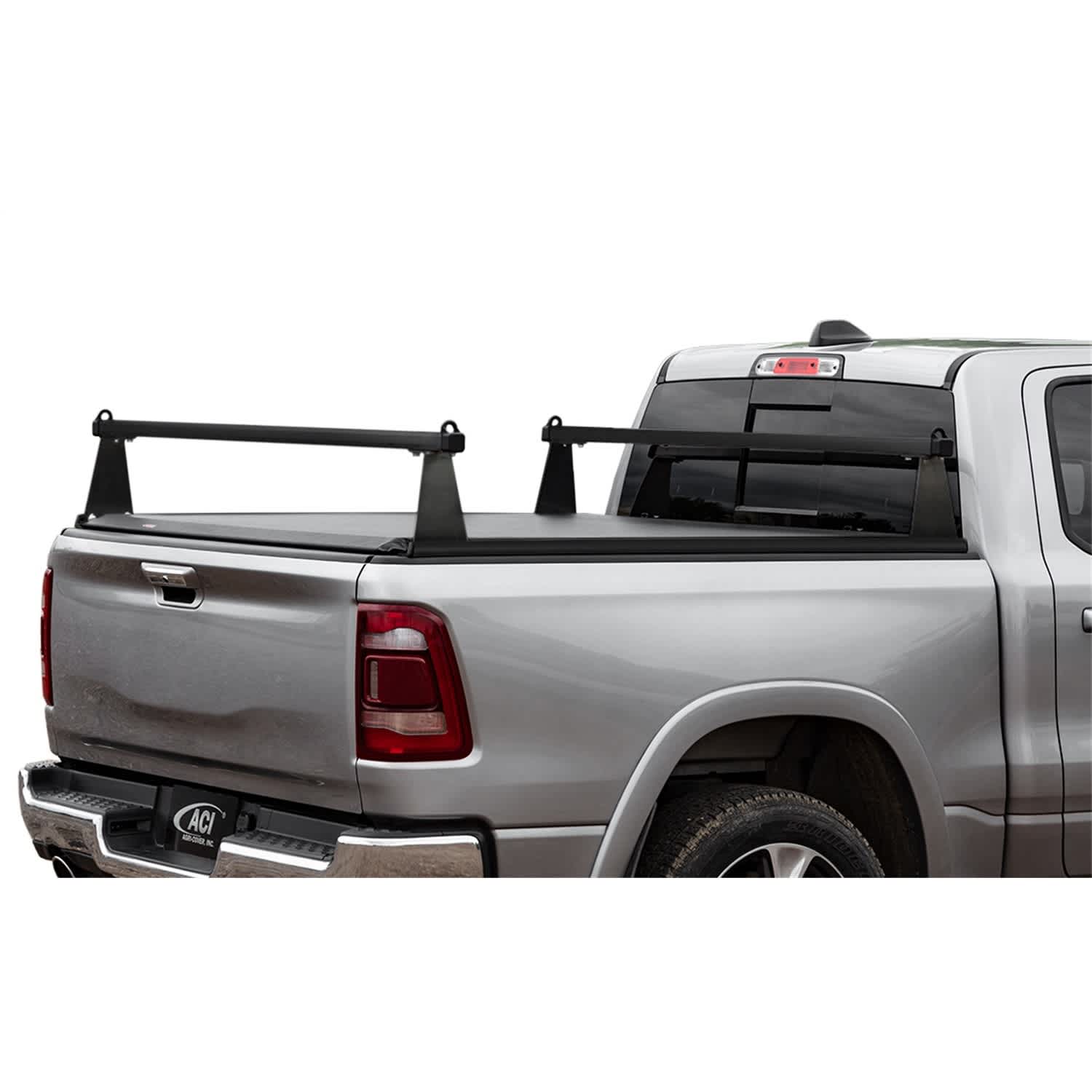 Aluminum M-Series Truck Bed Rack System - Matte Black Finish - Single Rail