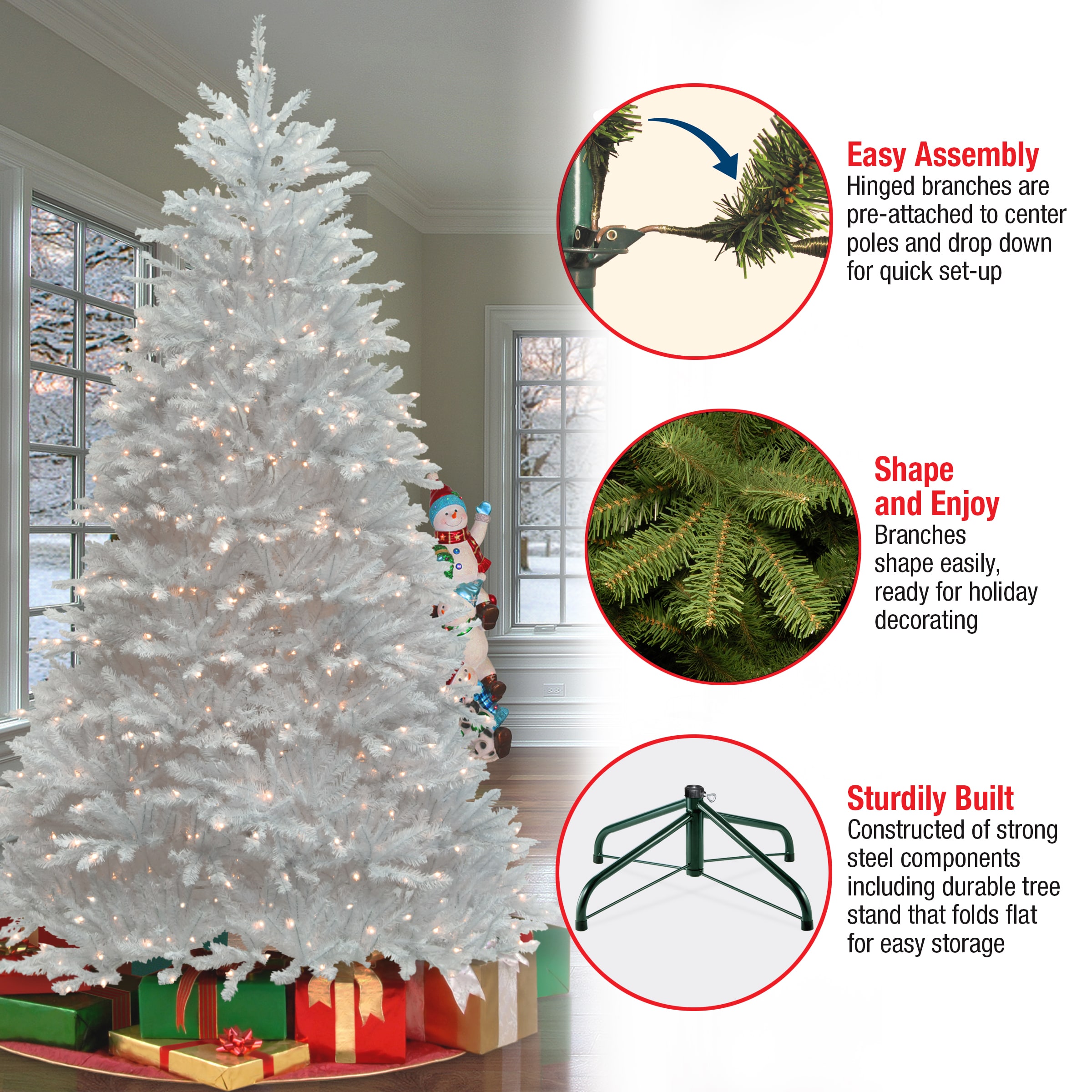 National Tree Company DUWH-90LO Artificial-Christmas-Trees - View #10