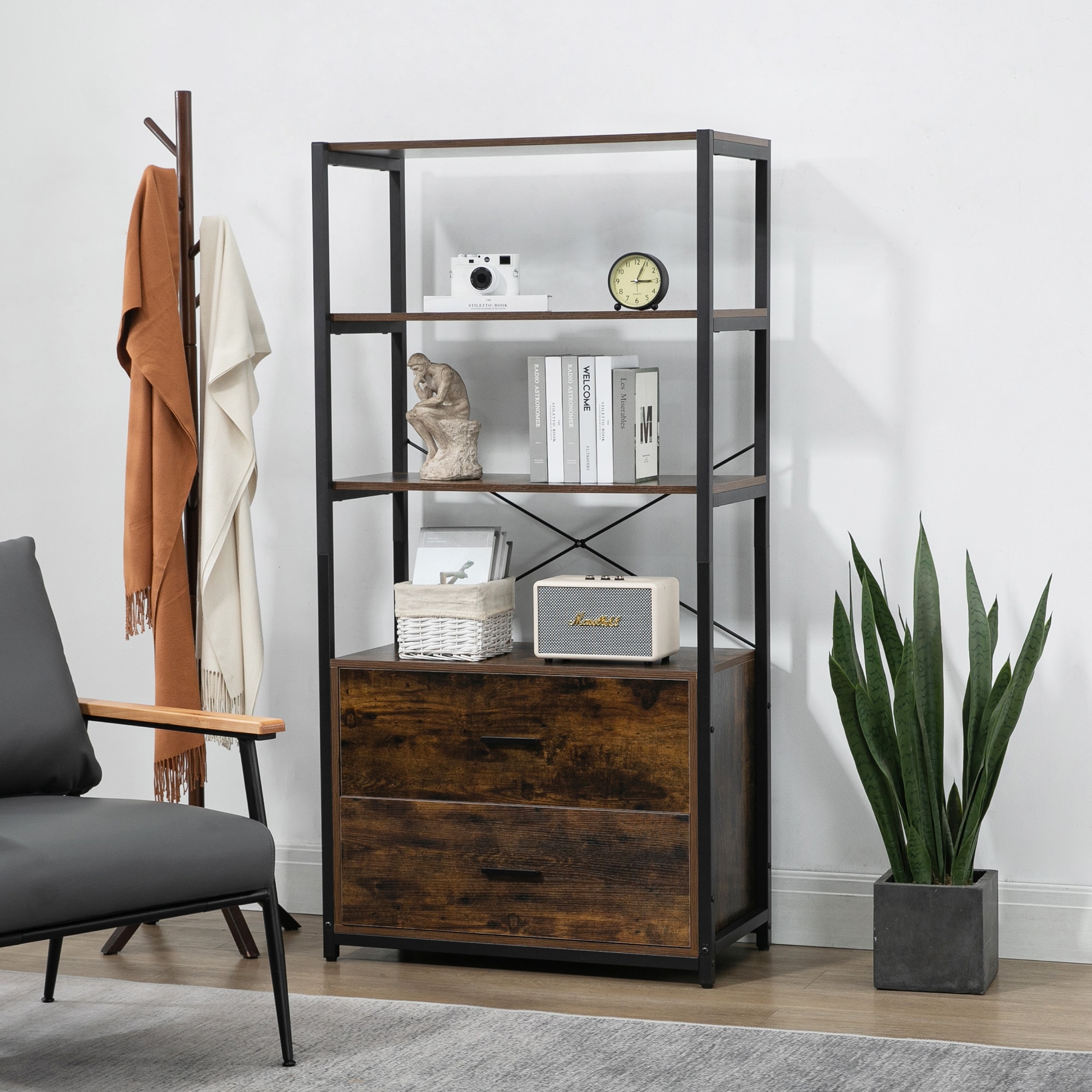 Kahomvis MIS-QPMSP-132 bookcases - View #10