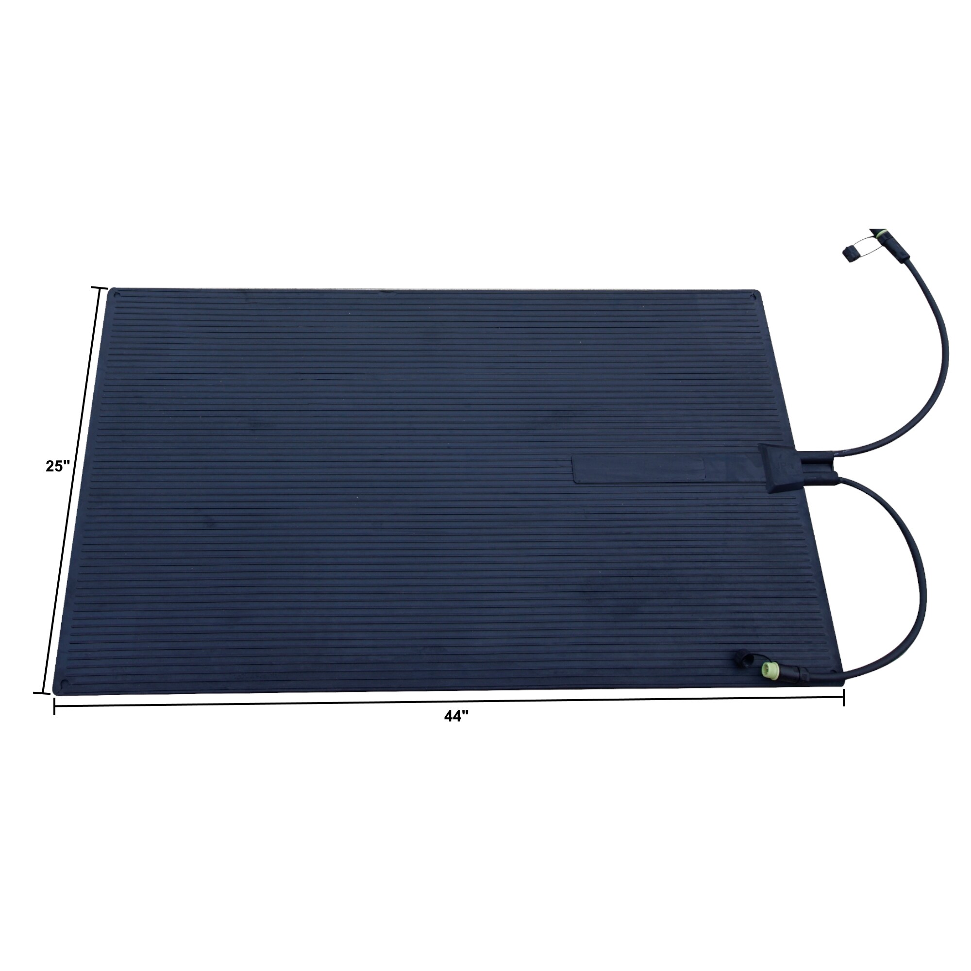 Snow Melting Mat, 10 x 30 inch, Heated Outdoor Mats for Winter Walkway,  No-Slip Rubber w/Power Cord 
