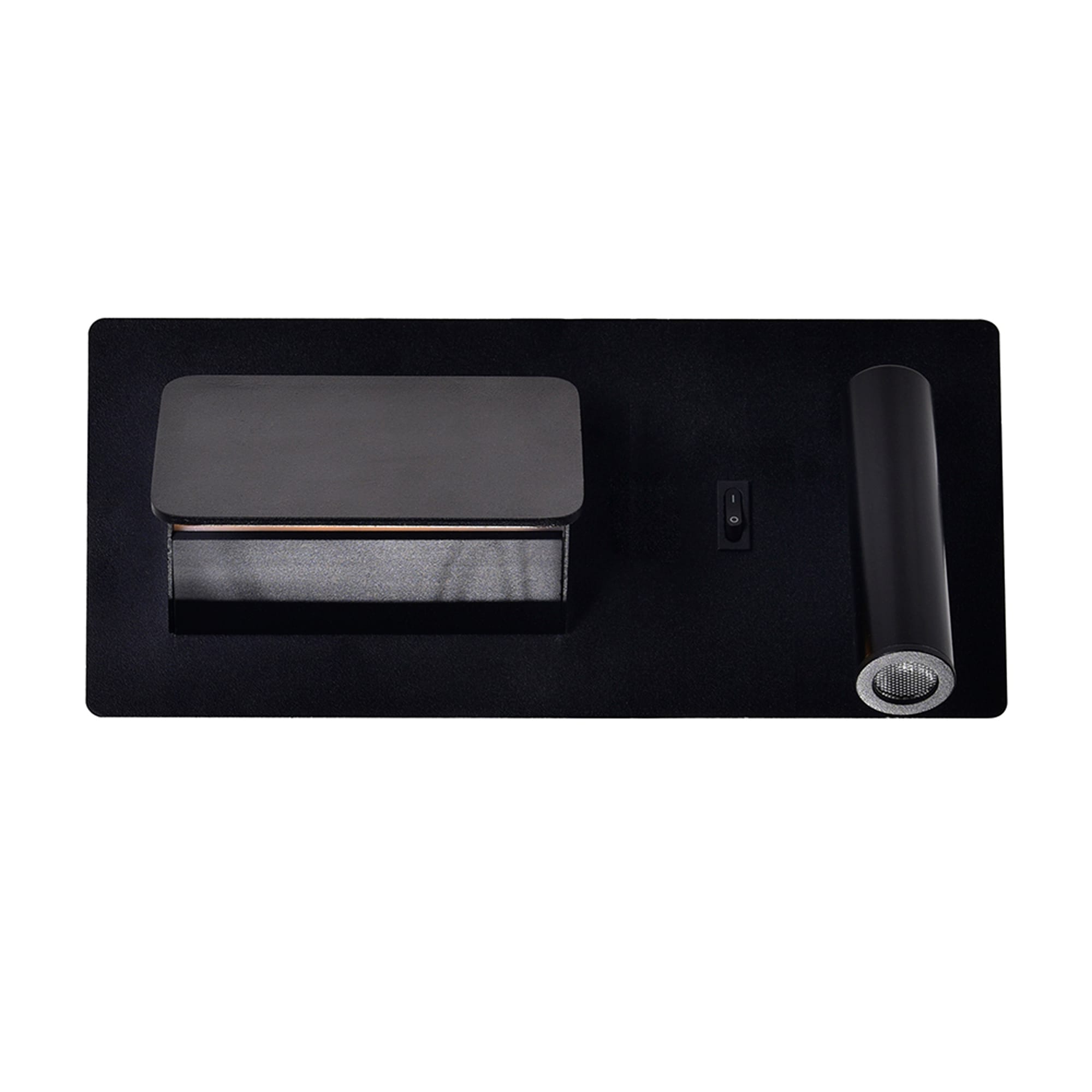 CWI Lighting 1237W12-101 Private I 12-Inches W Matte Black Integrated LED Wall Sconce