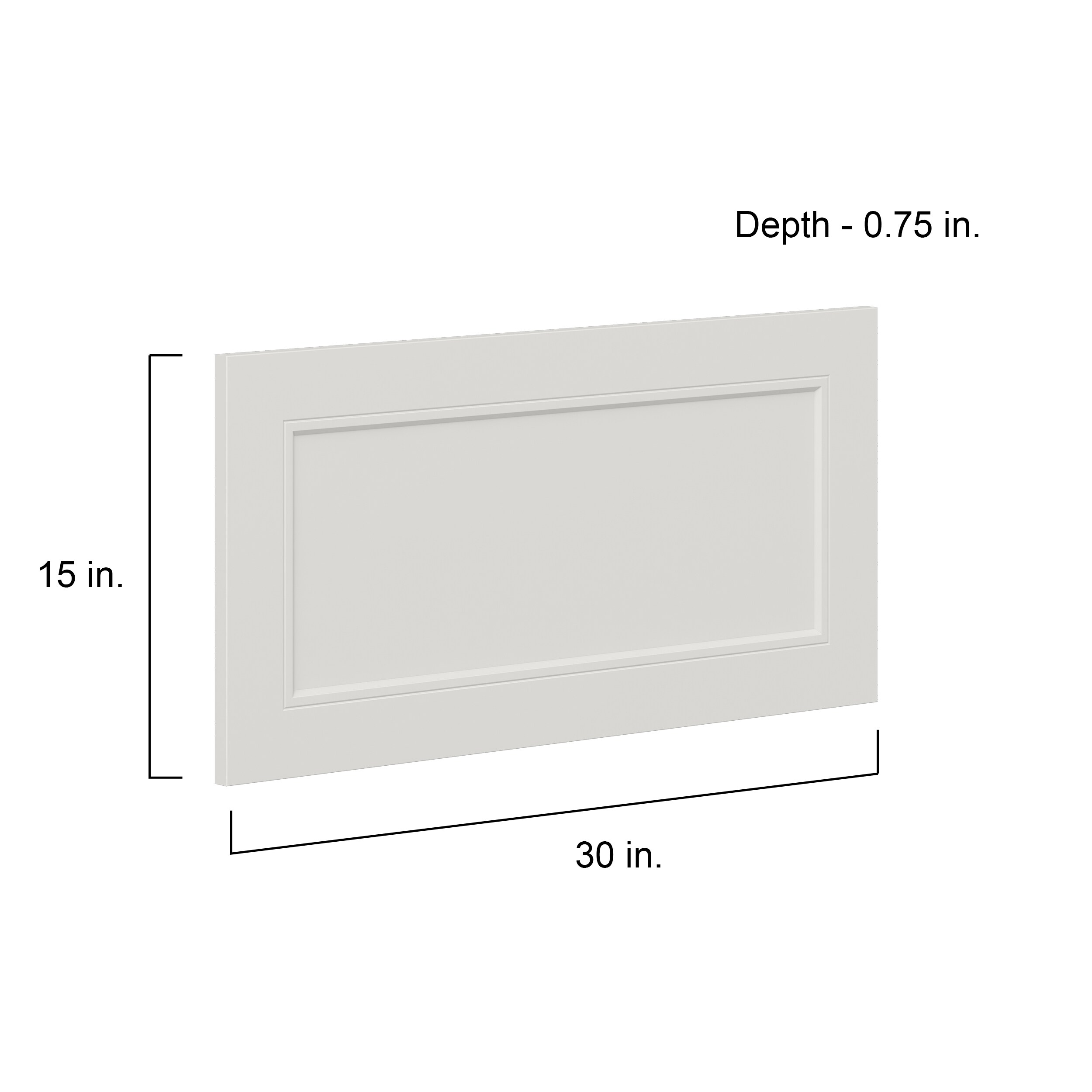 Hugo&Borg DSDF3015-BE Kitchen-Cabinet-Doors - View #4