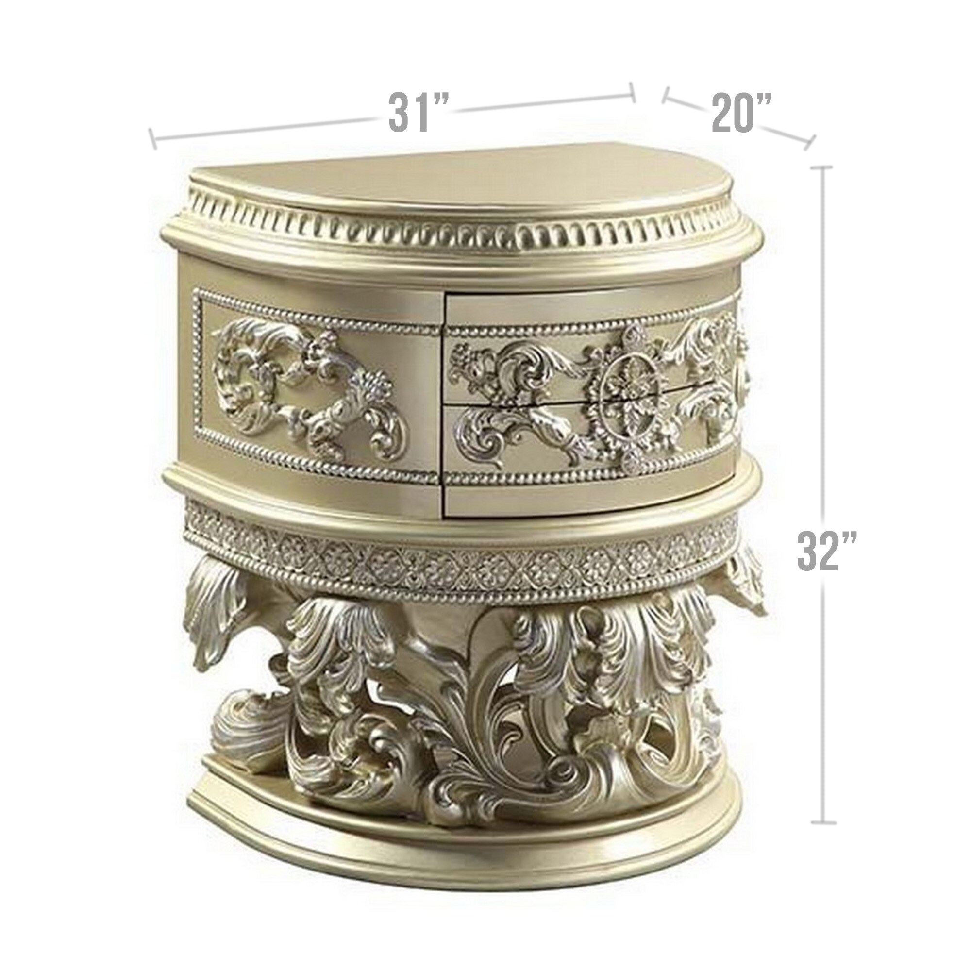 Benzara BM251164 nightstands - View #5