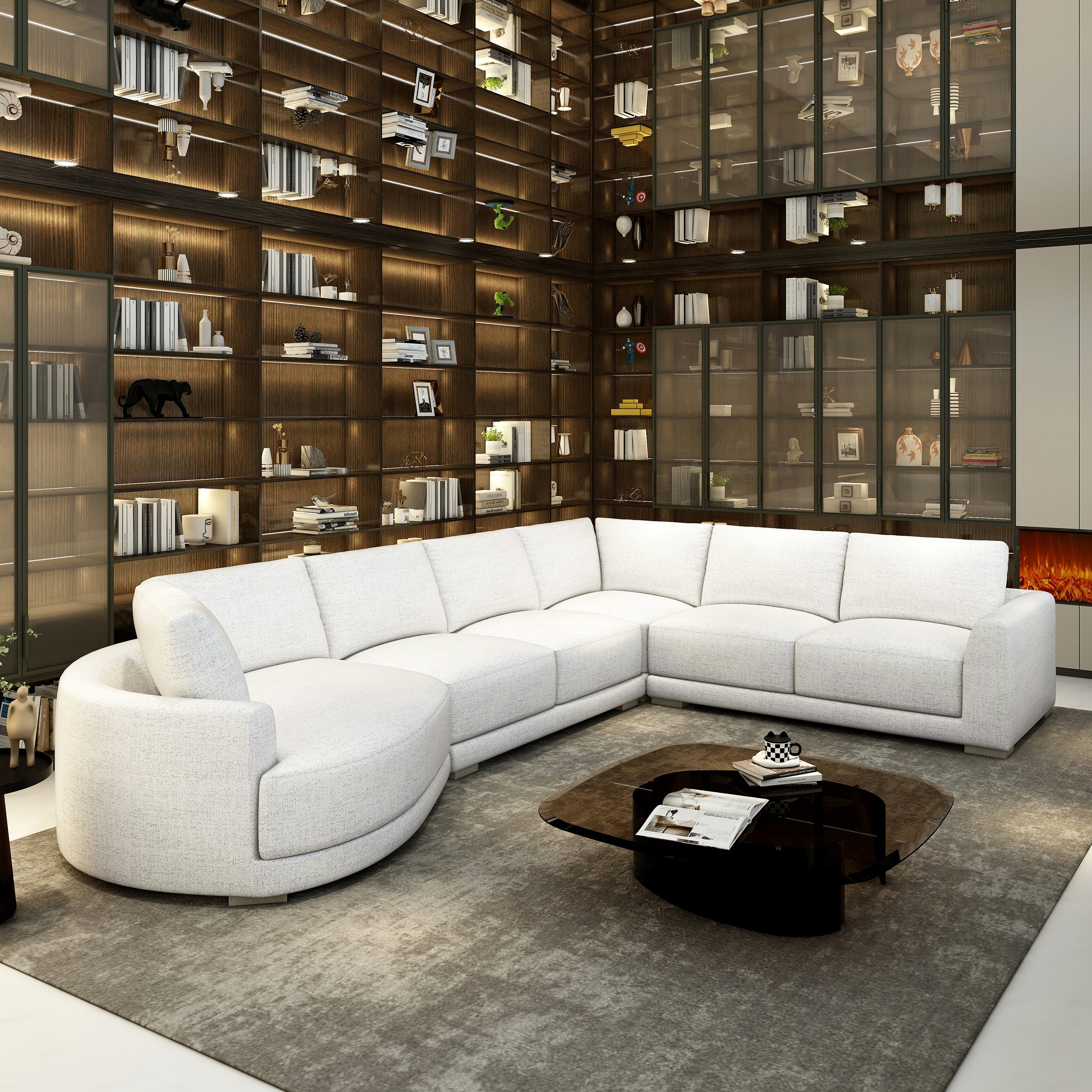 Jennifer Taylor Home L4P-K21-66280L Sofas-Loveseats - View #3
