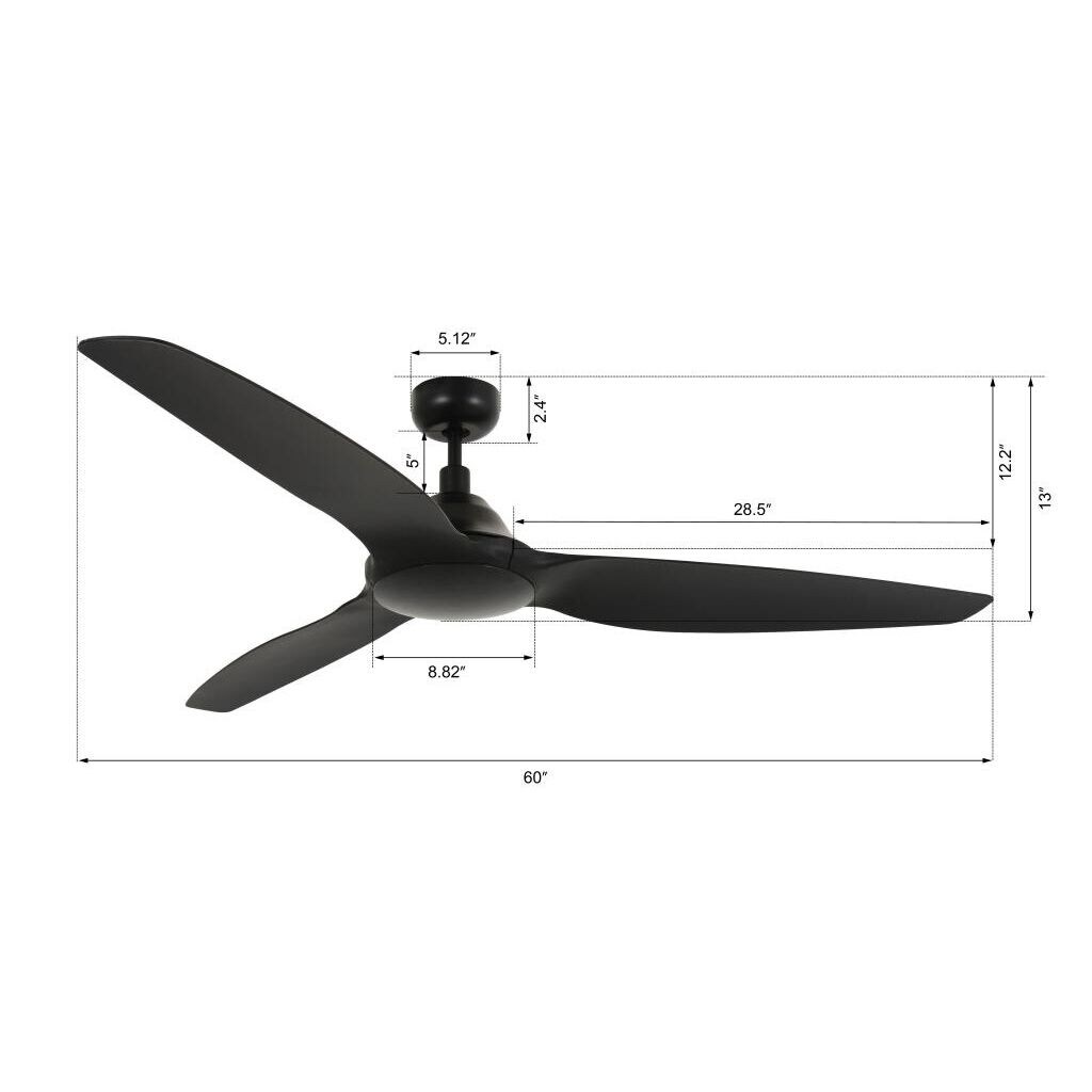 Lucci Air 21101501 Ceiling-Fan-Blade-Arms - View #3