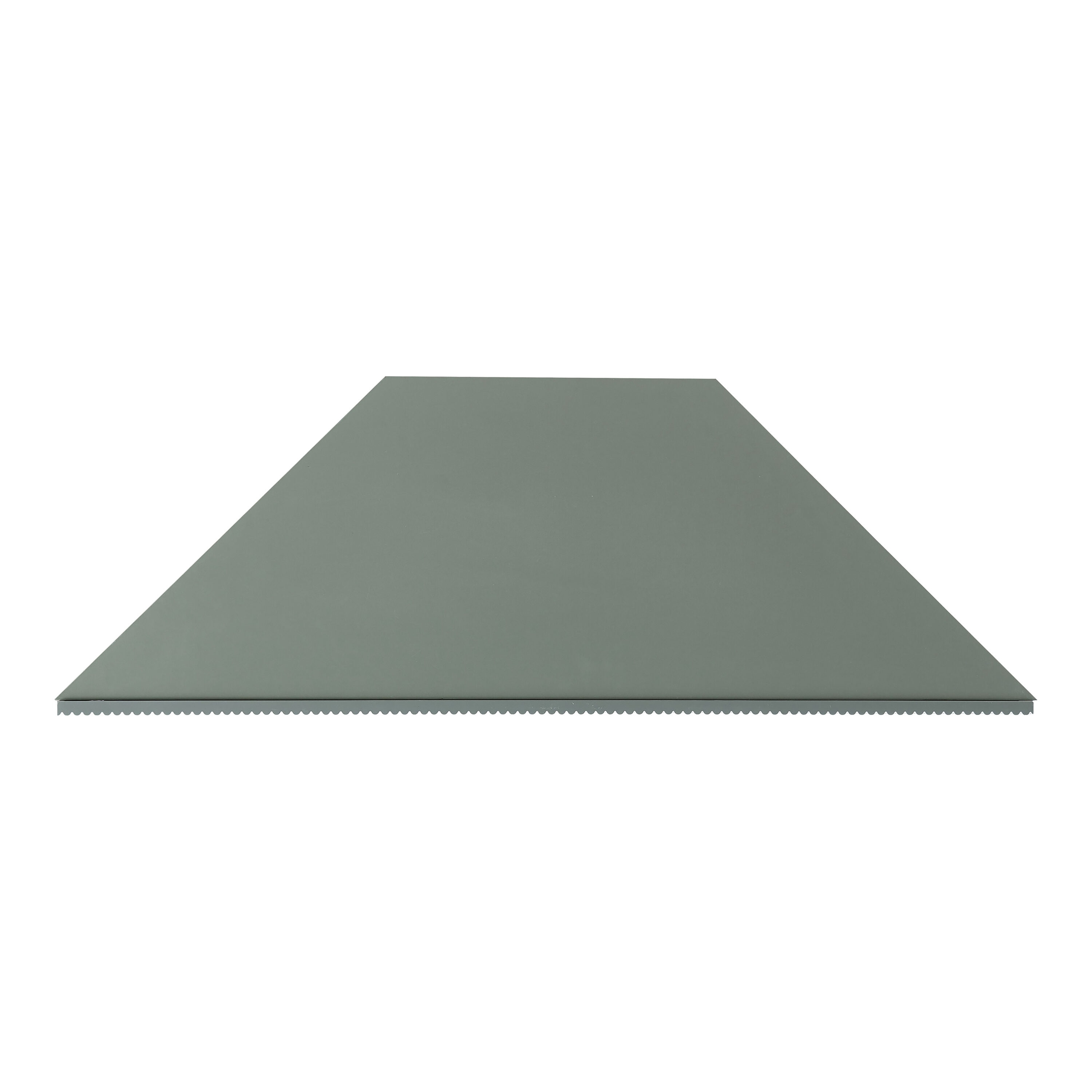Emmeline Sage Green Composite Wood Corner Floating TV Stand