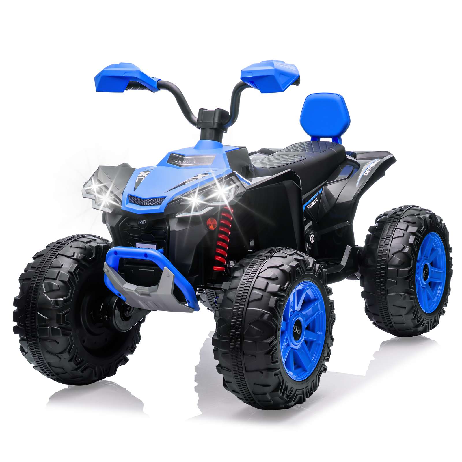 Qeetex SUN-PTG-334SF378 24V 2 Seater Ride On ATV for Kids Electric Off Road Vehicle High Low Speed Battery Powered Car