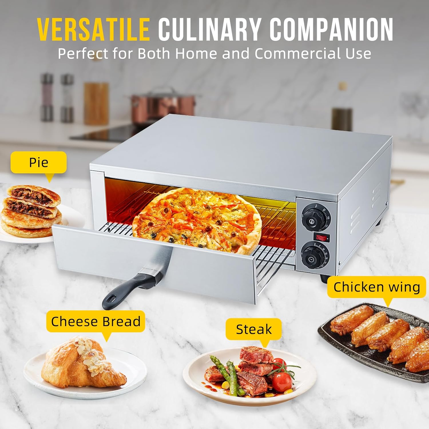 Garvee PSKX-PHO-14X8X9TU Outdoor-Pizza-Ovens - View #2