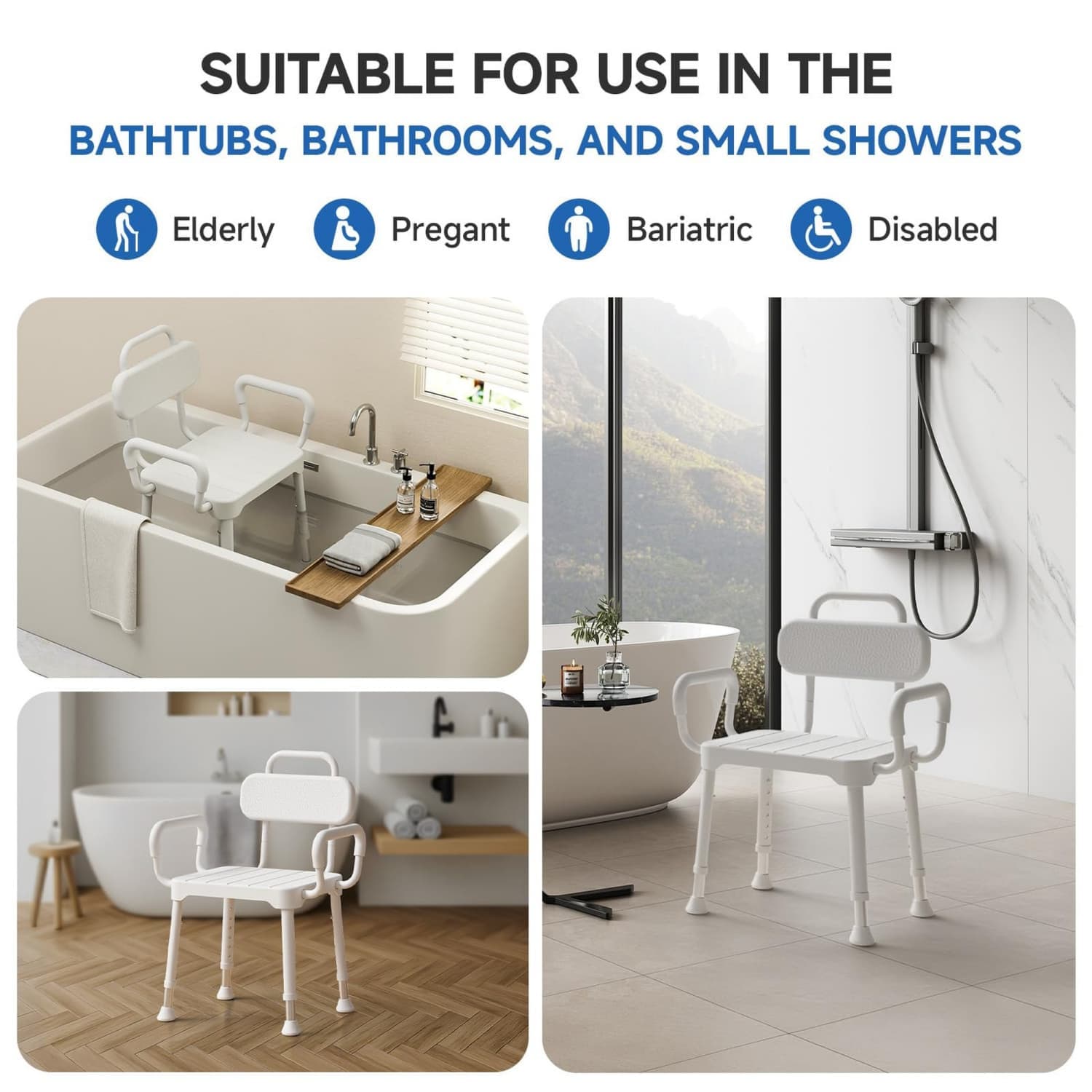 Angel Sar L2ZQYA629BSS02 Bath-Safety-Seats-Benches - View #6