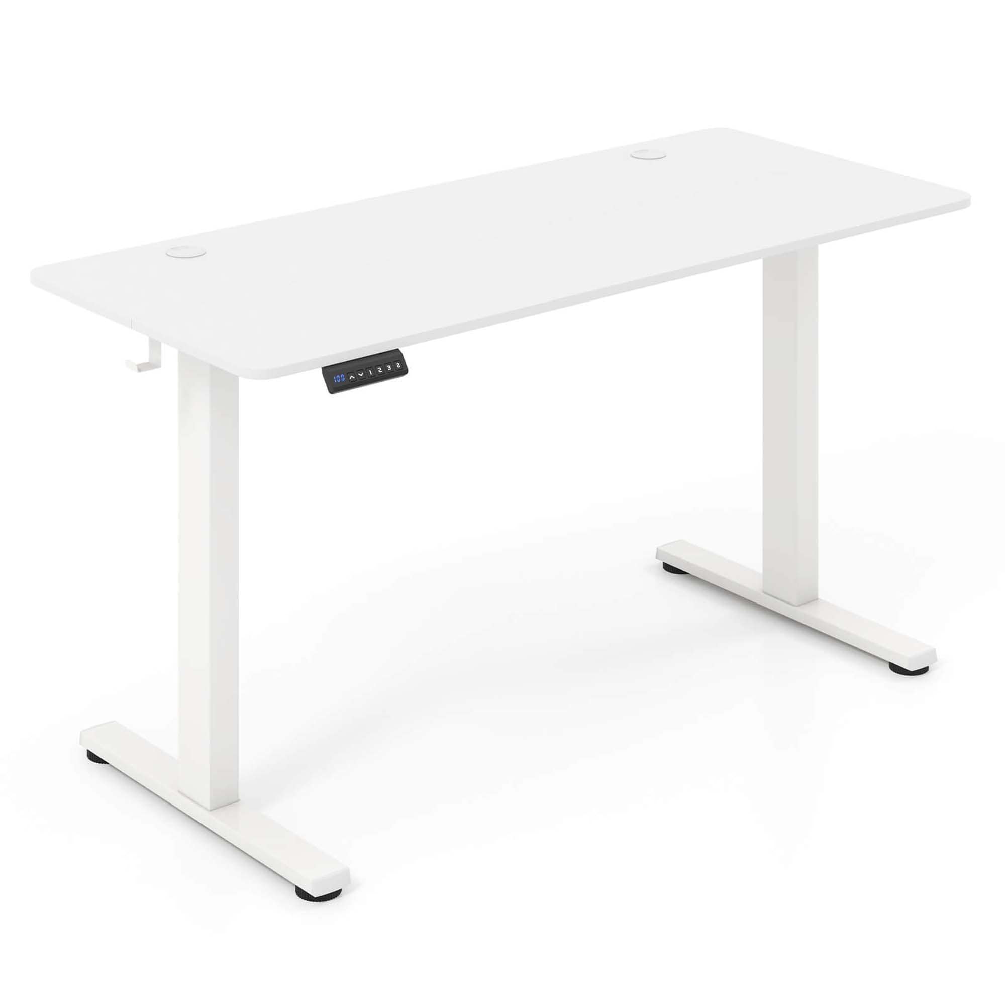 Costway HCST01861 24-in White Modern/Contemporary Fir Standing desk