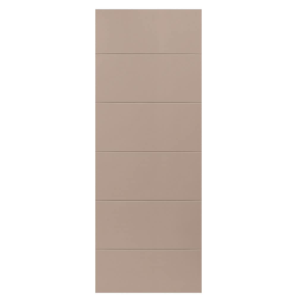 Masonite 1444763 Melrose 30-in x 80-in Sandpiper Flush Smooth Hollow core Prefinished Molded composite Slab Door