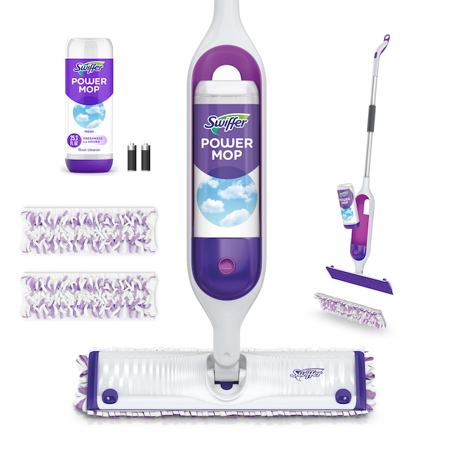 Swiffer Power Mop Double Nozzle 25.4-fl oz Spray Mop in the Spray Mops  department at