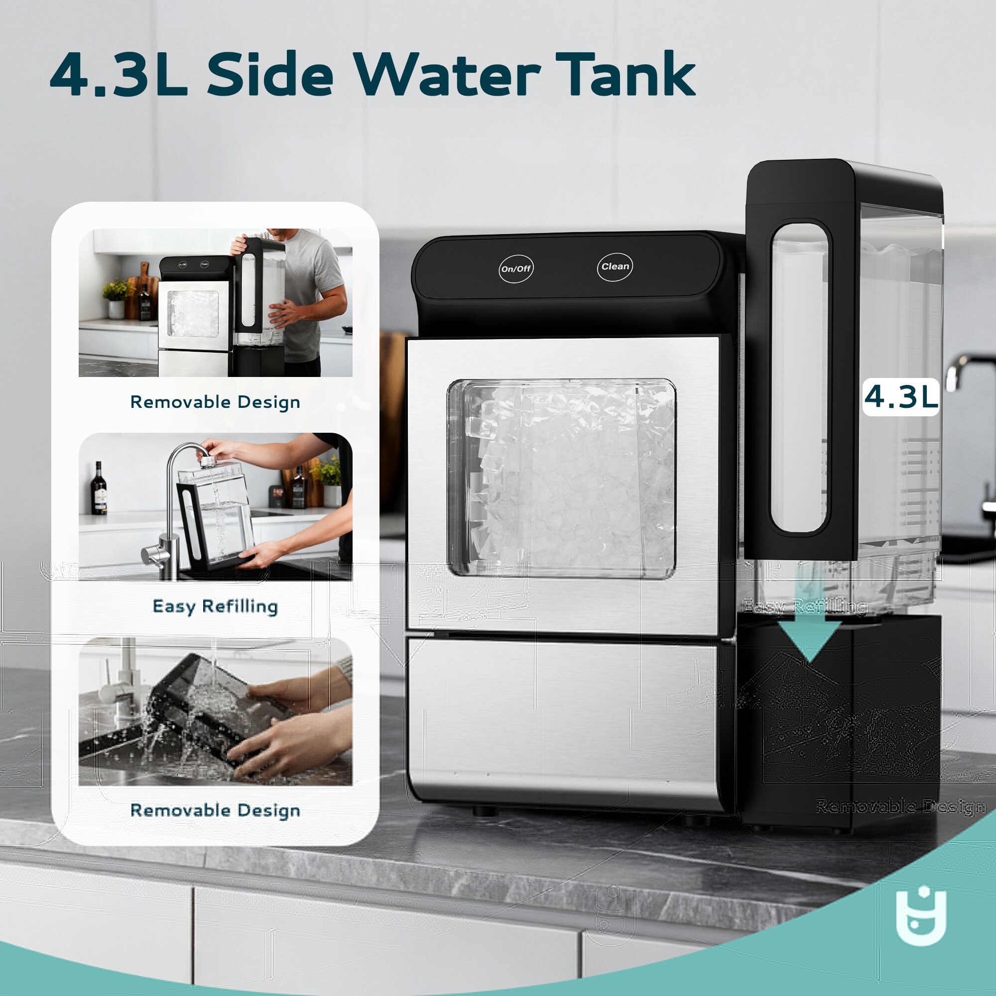 Euhomy IM025-NBS-E-LS-SC Ice-Makers - View #5