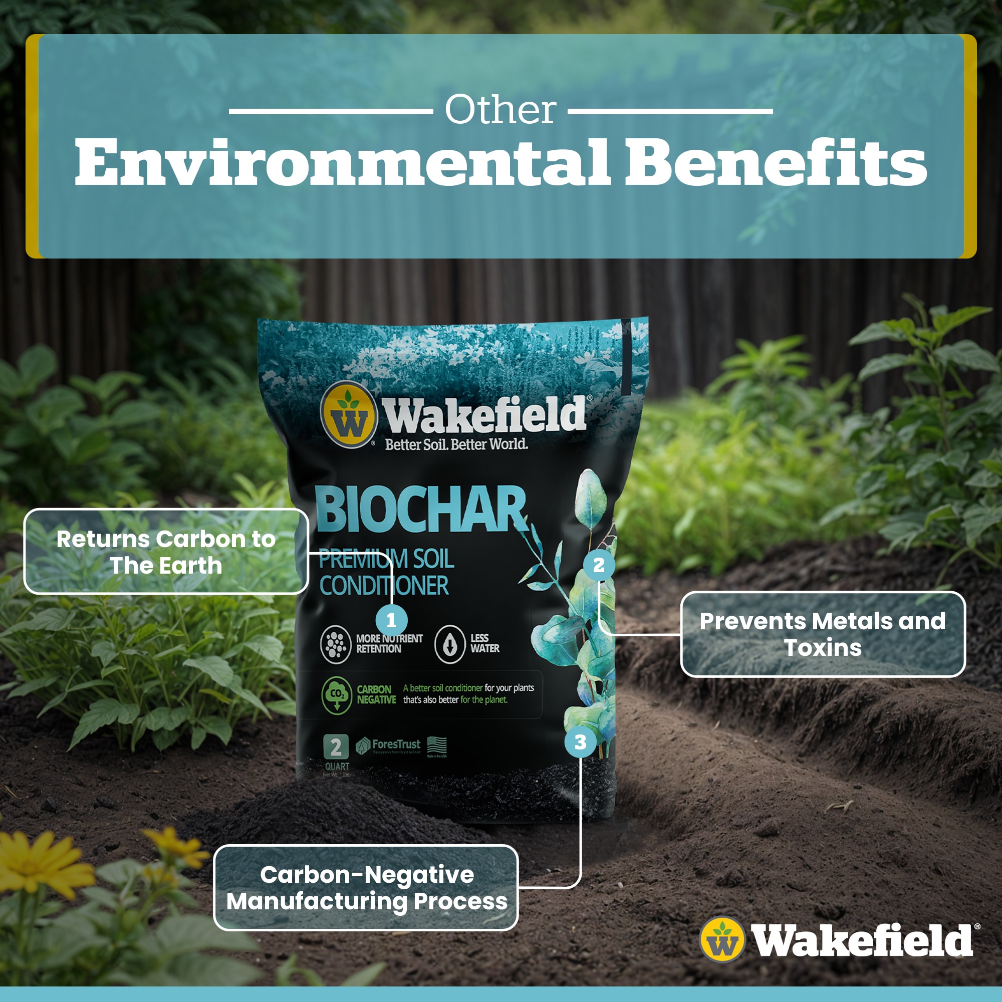 Wakefield Biochar 4205 Soil-Conditioner - View #5