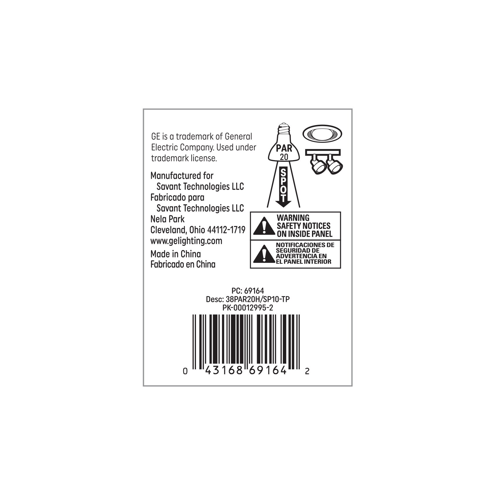 GE 69164 Led-Flood-Spot-Light-Bulbs - View #3