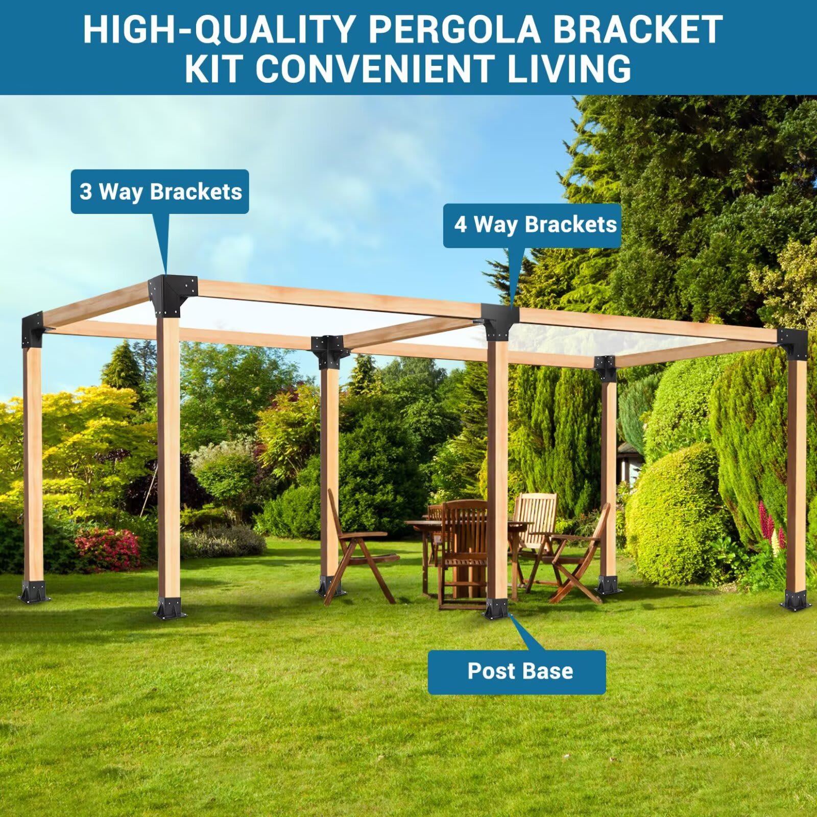 Qeetex JXNAG-PHO-1154Y3RD Pergola-Parts-Accessories - View #8