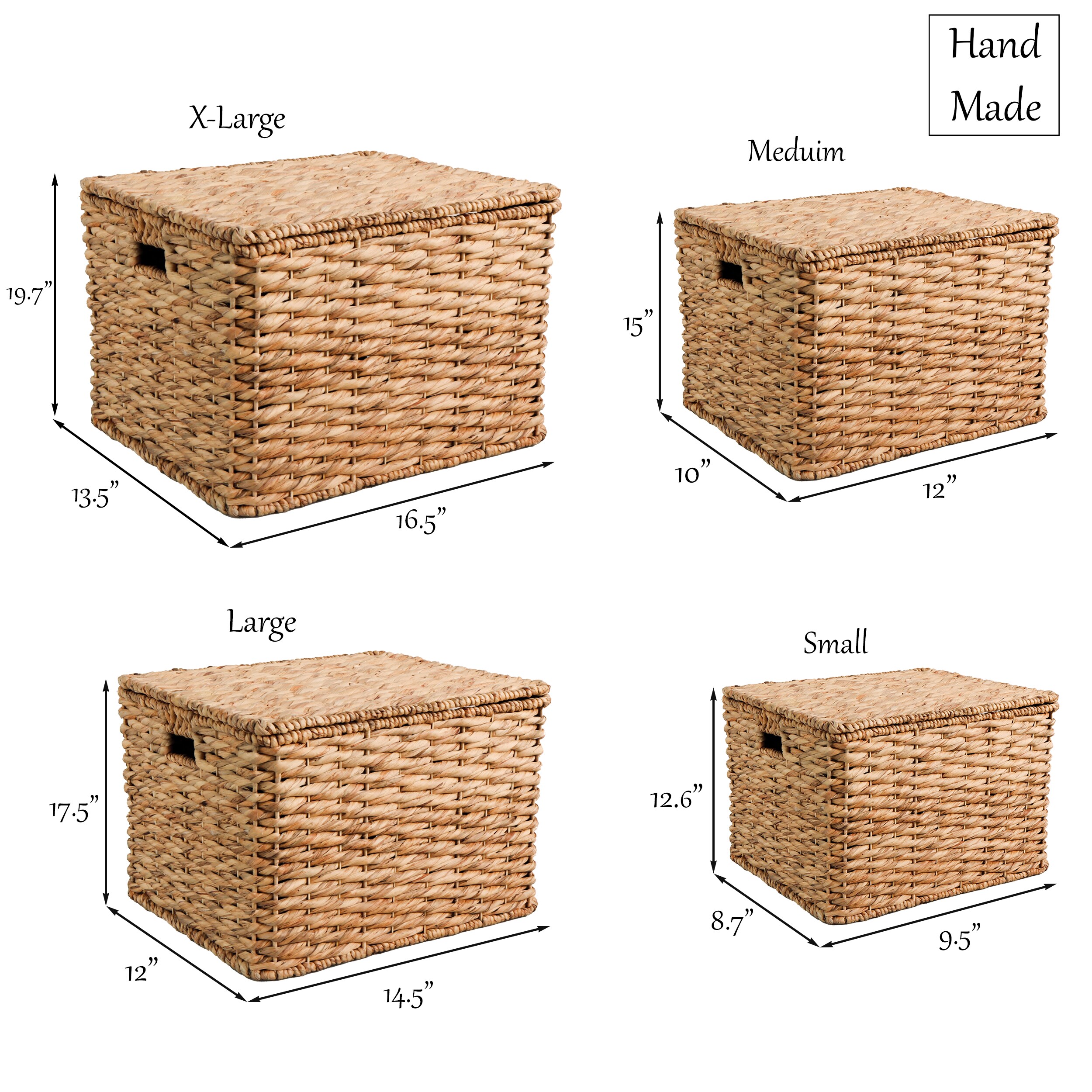 Eden Grace IH8446/4NAT Bins-Baskets - View #6