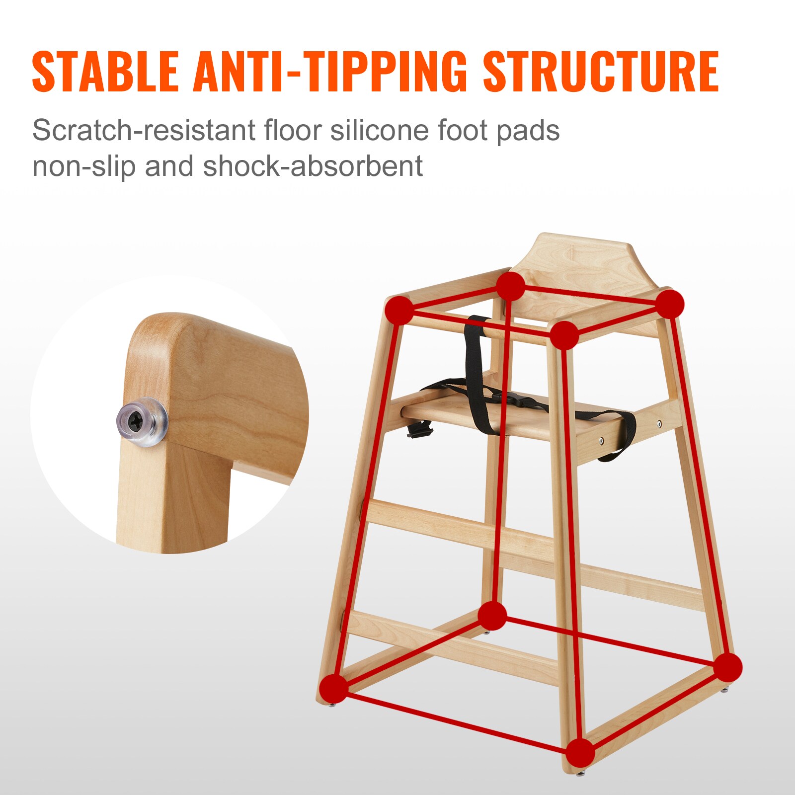 VEVOR SCGJBBDSMCTK05047V0 Kids-Chairs - View #5