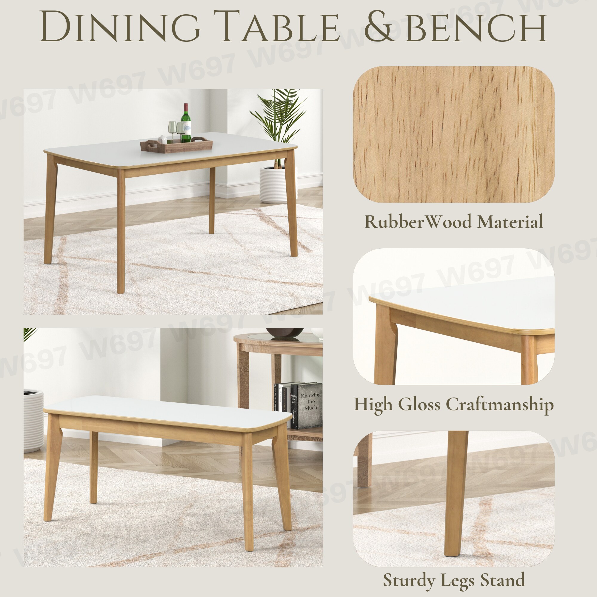 Siavonce XHS00031 Dining-Sets - View #2