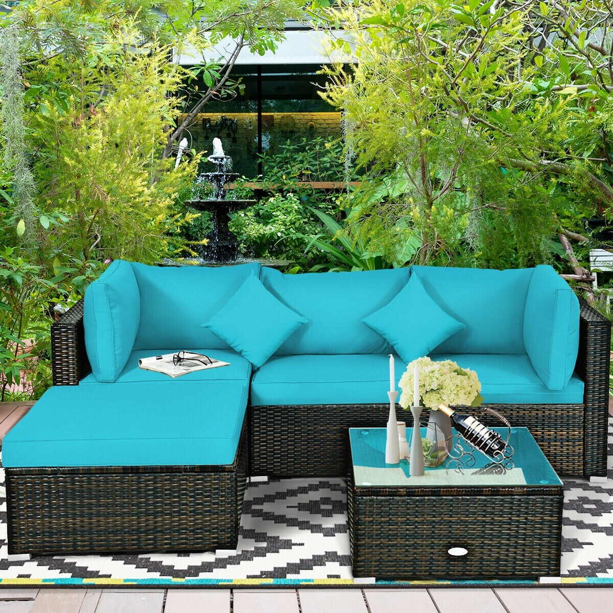 Volenca VOL-MRBK8O Patio-Sofas-Daybeds - View #2