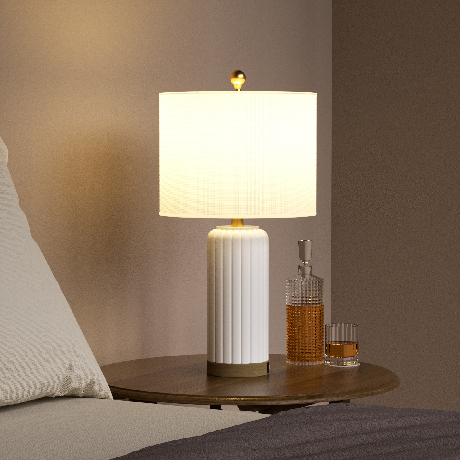 Maxax T236-WH Table-Lamps - View #11