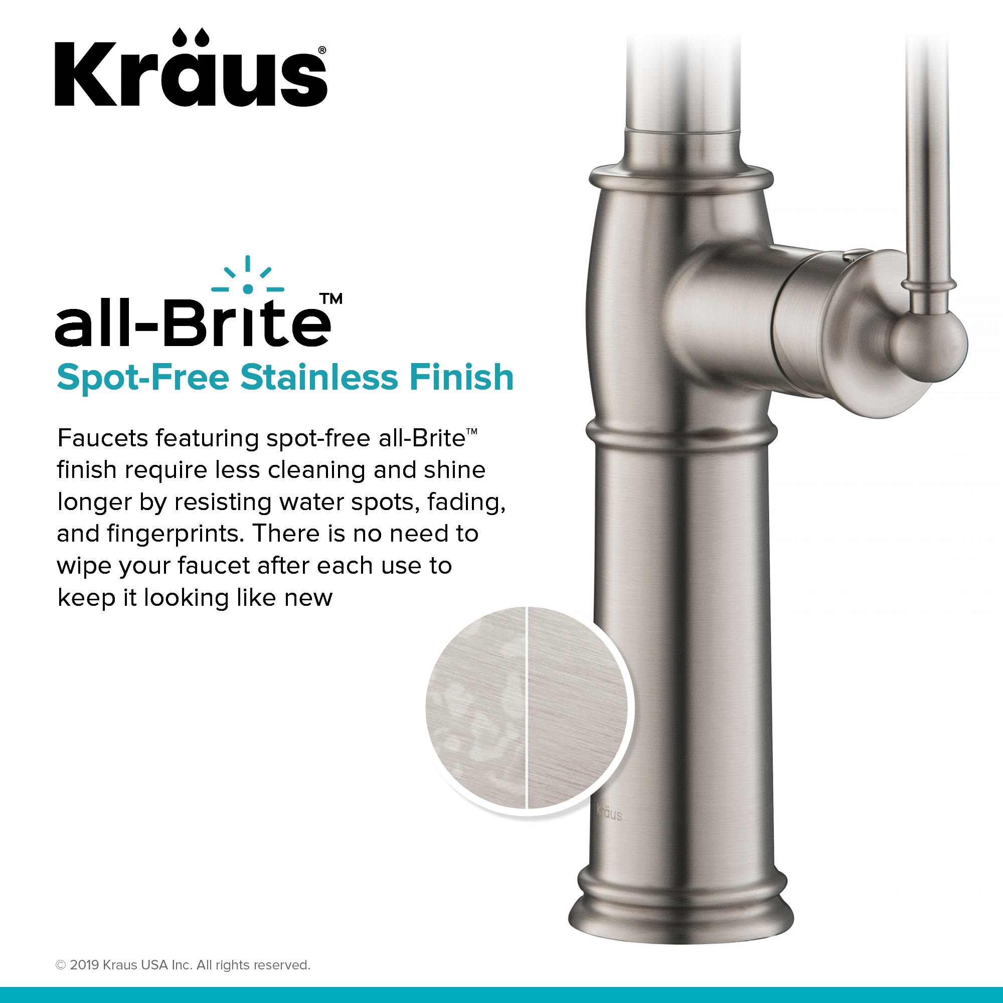 Kraus KPF-1682SFS-KSD80SFS Kitchen-Faucets - View #5