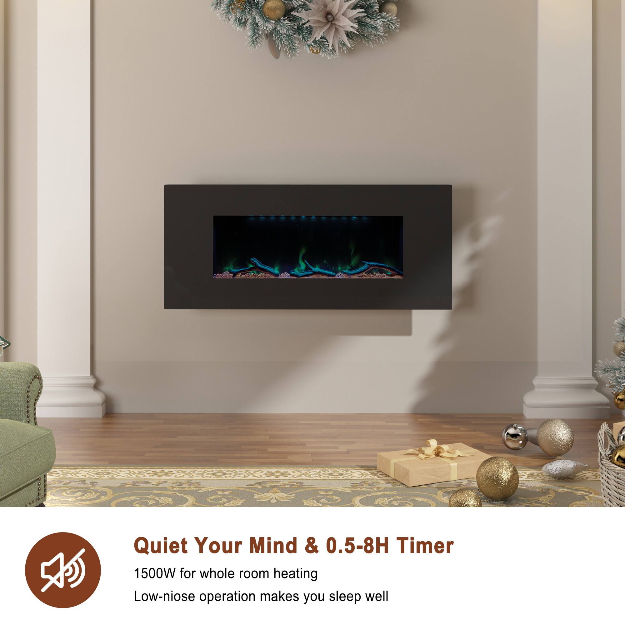 Mondawe WF-ZHX-BS-42 Electric-Fireplaces - View #10