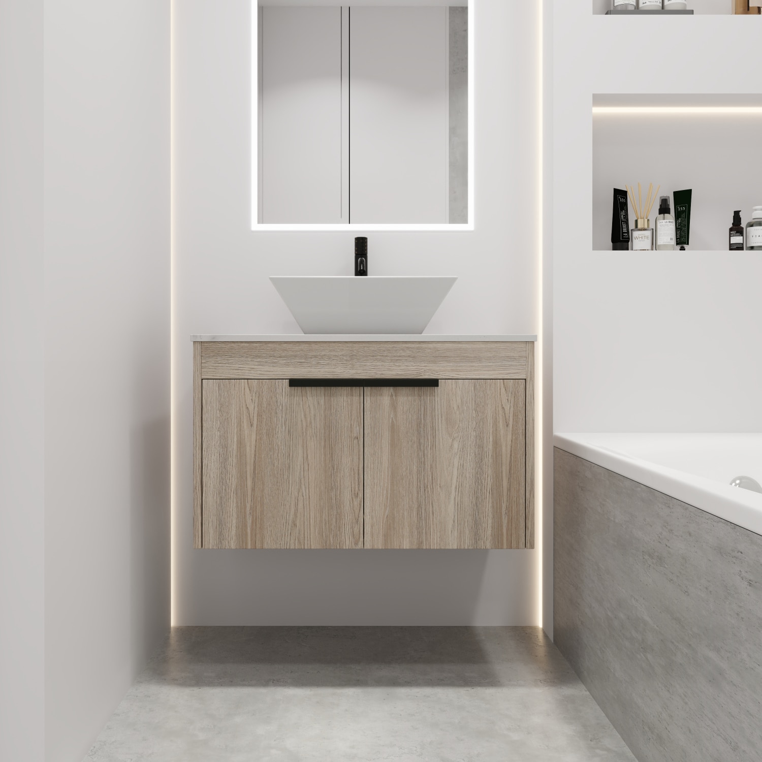 Streamdale Furniture W999S00022 Bath-Vanity-Combo - View #3