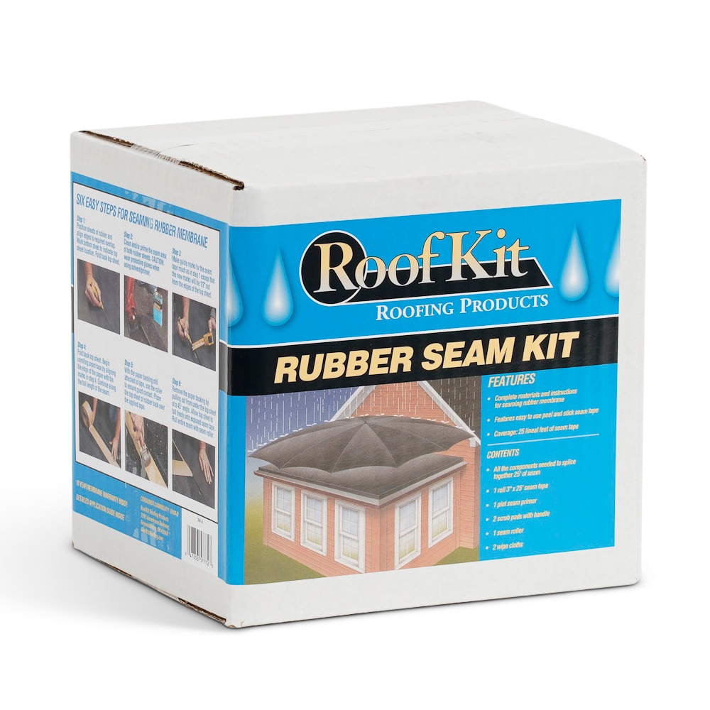 RoofKit Roofing Products Seam 25-Feet Roof Seam Tape in the Roof Seam ...