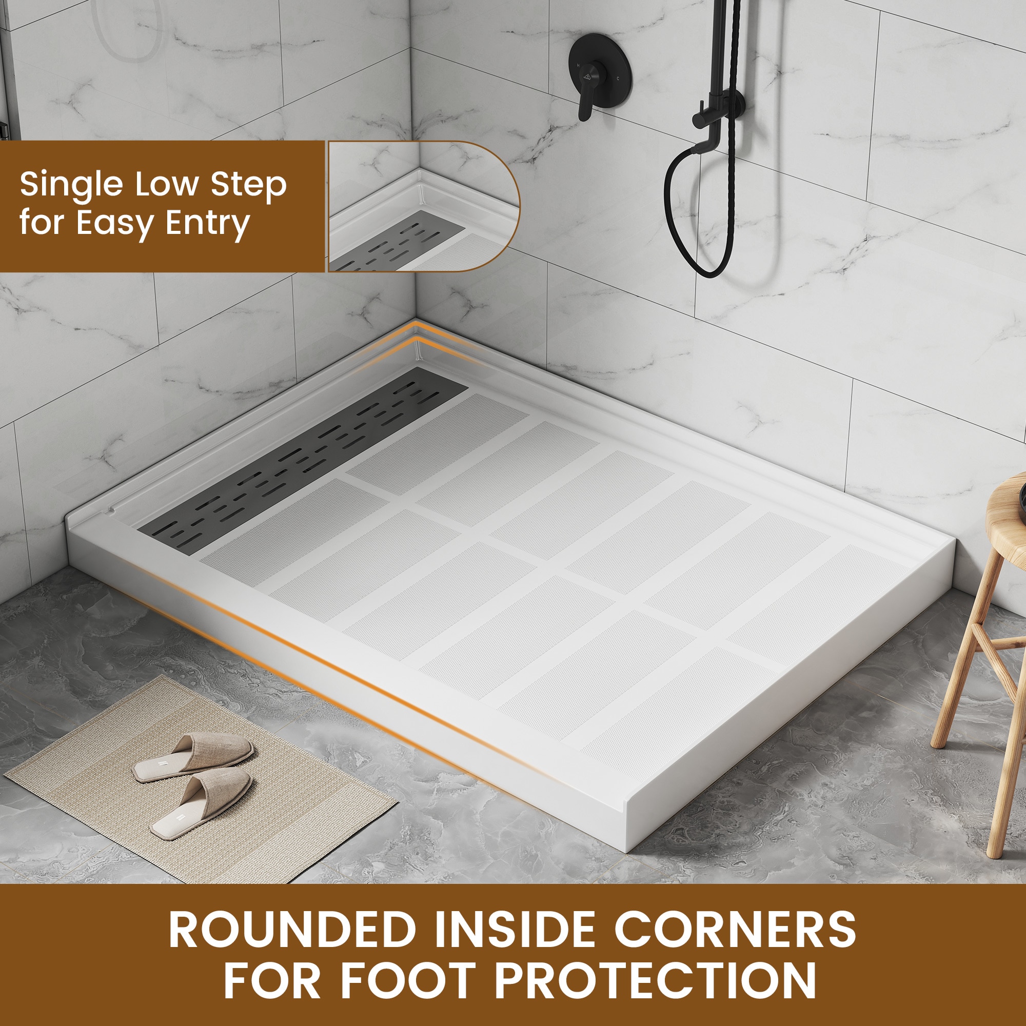 CASAINC P83 Shower-Floors - View #5