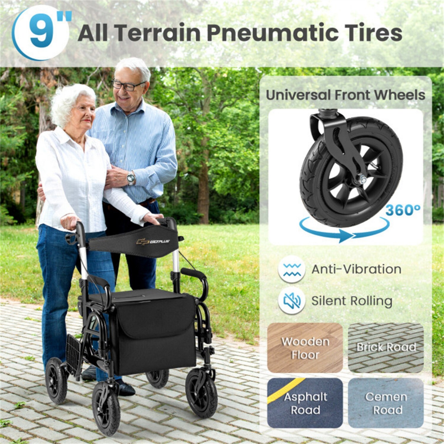 Meibamake 48141640-SYCFM001 Walkers-Wheelchairs-Rollators - View #4