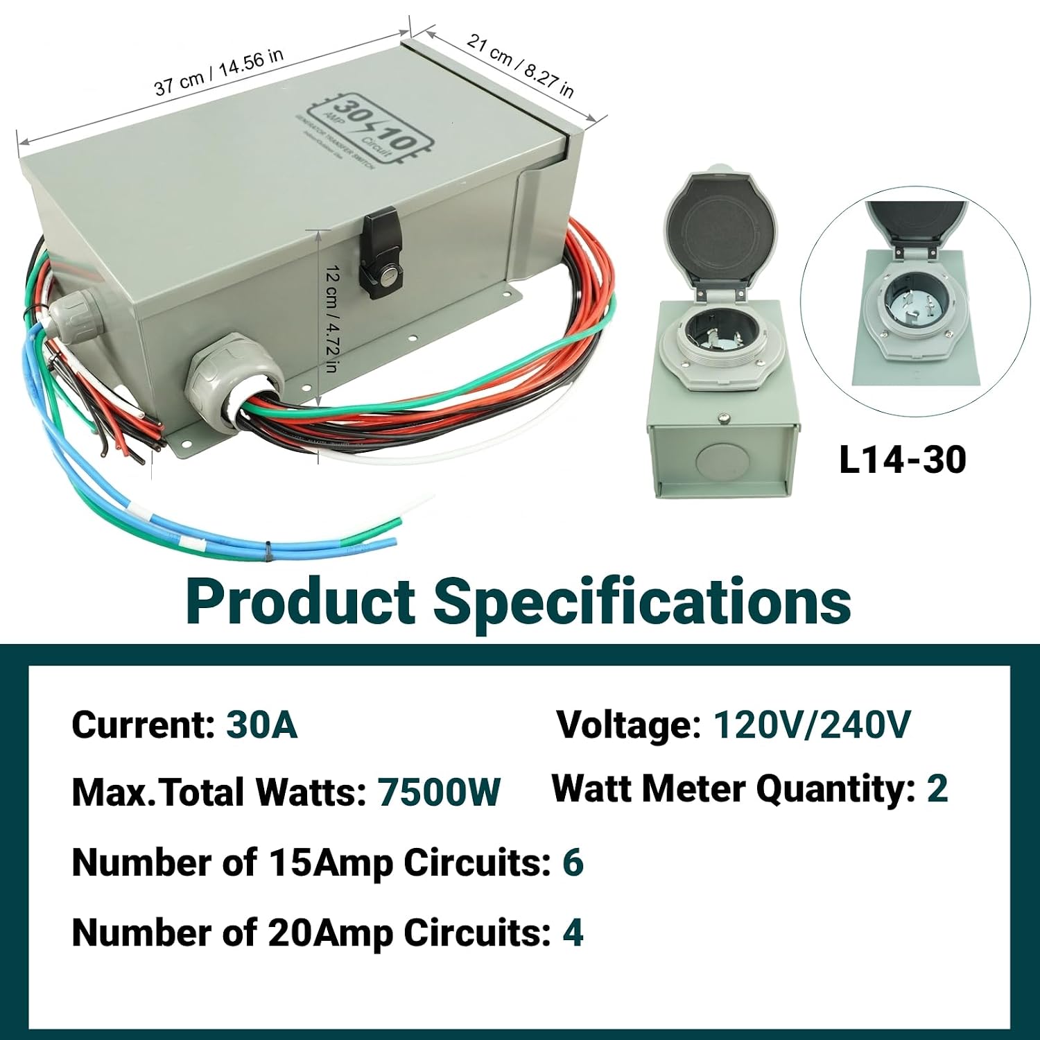 HIITIO SP-AMT-3010 Transfer-Switch-Kit - View #2